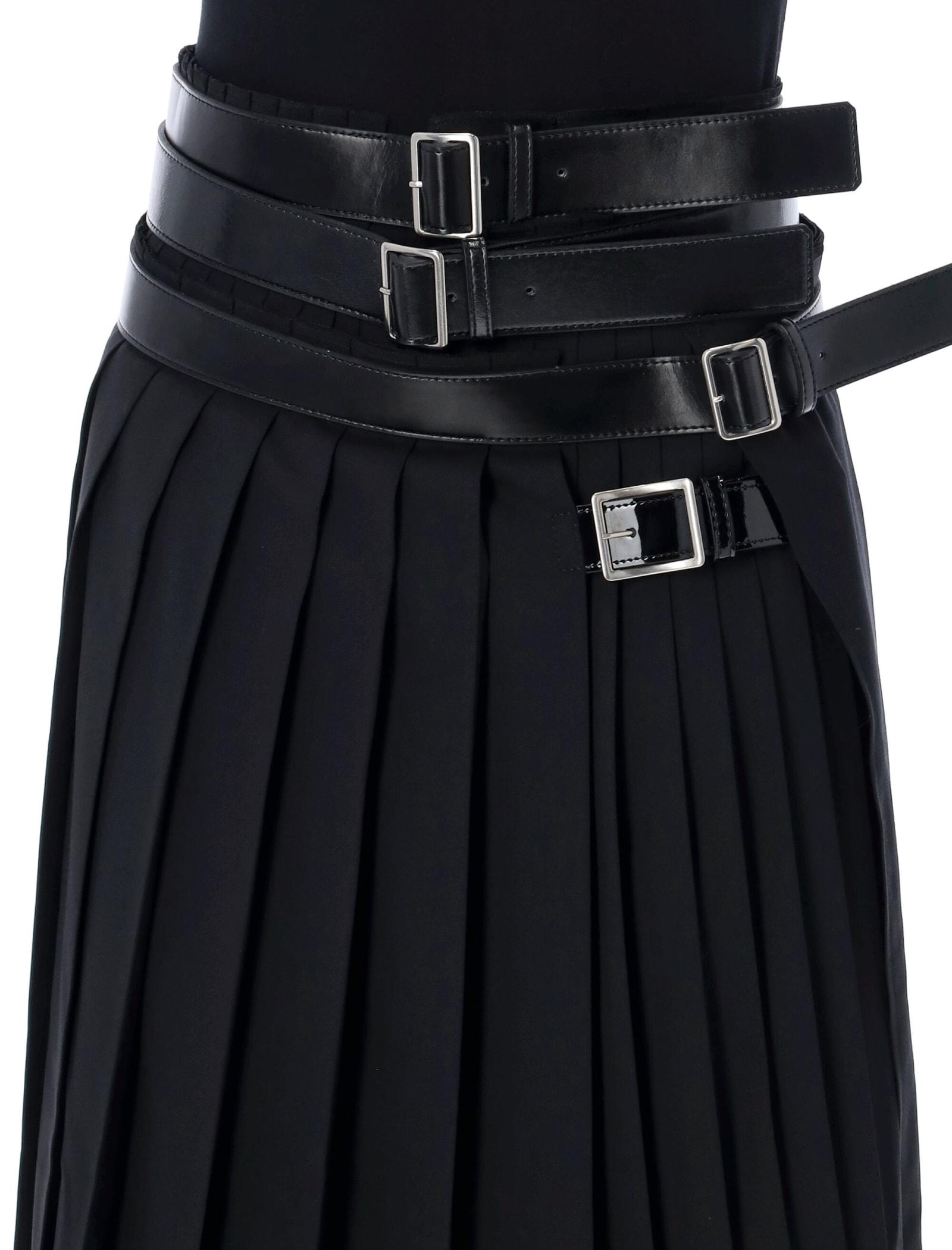 新作 新品 PERVERZE Braid Belt Layered Skirt Braid Belt Layered Skirt/Brown｜PERVERZE | パーバーズの公式