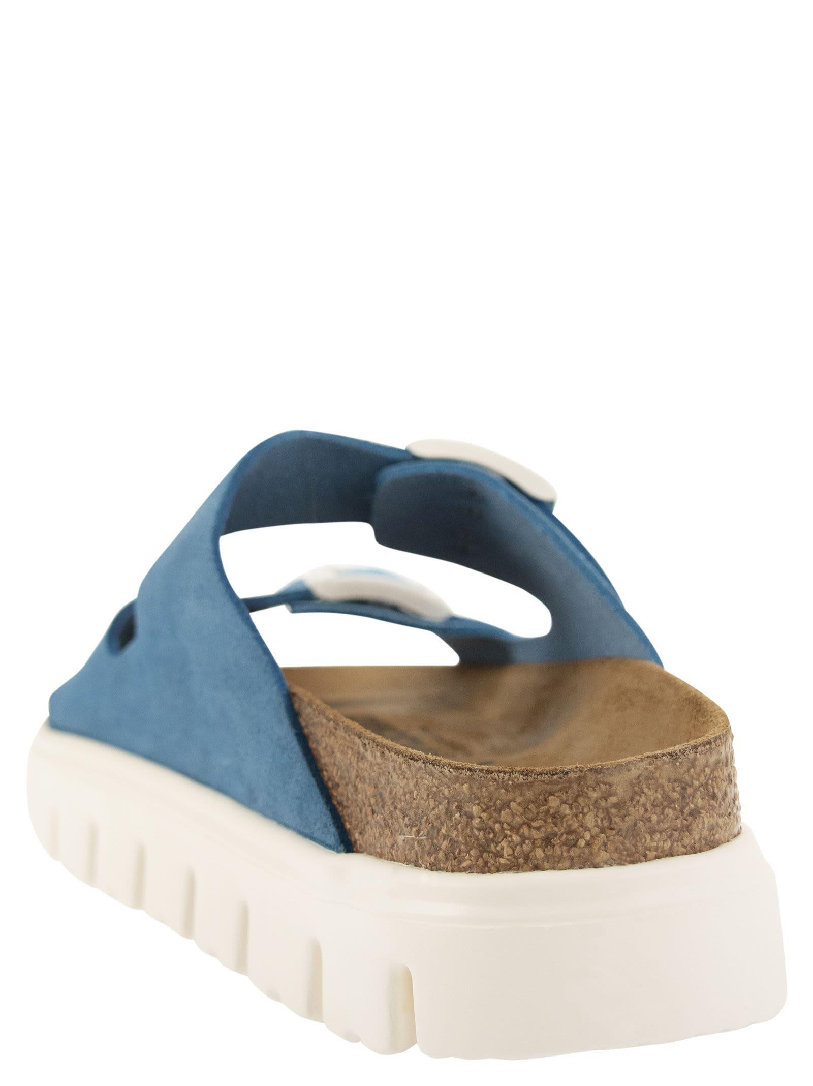 Birkenstock Arizona Pap Chunky - Sandal With Buckles in Blue | Lyst