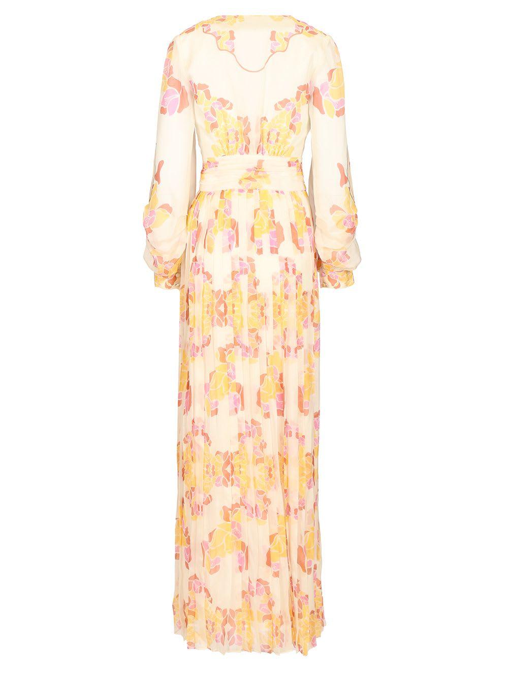 ワンピース RAQUEL DINIZ VALERIE LONG DRESS IN TWILL Raquel Diniz Valerie Maxi Dress | Blue | FARFETCH