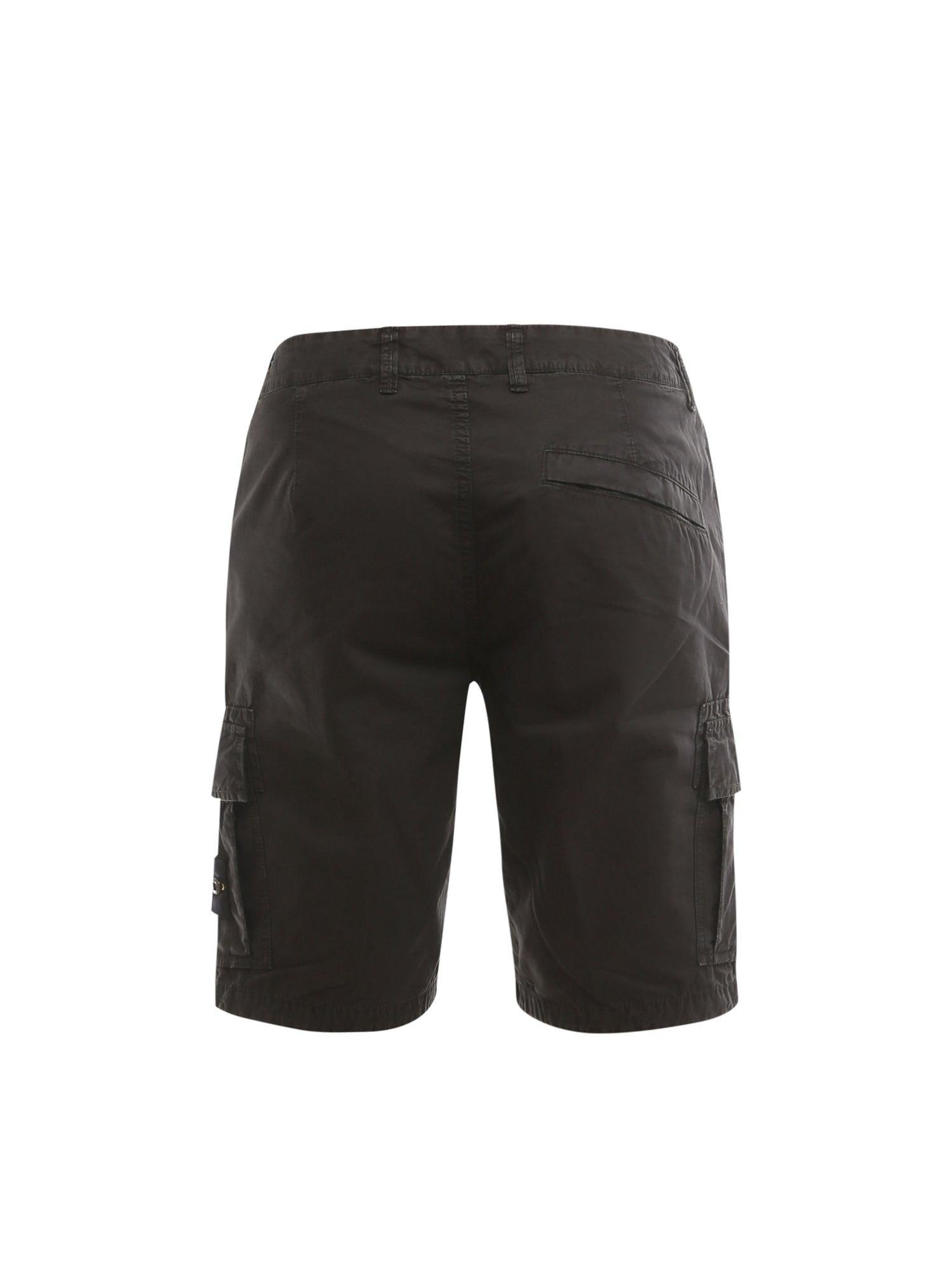 Logo Patch Cargo Shorts 