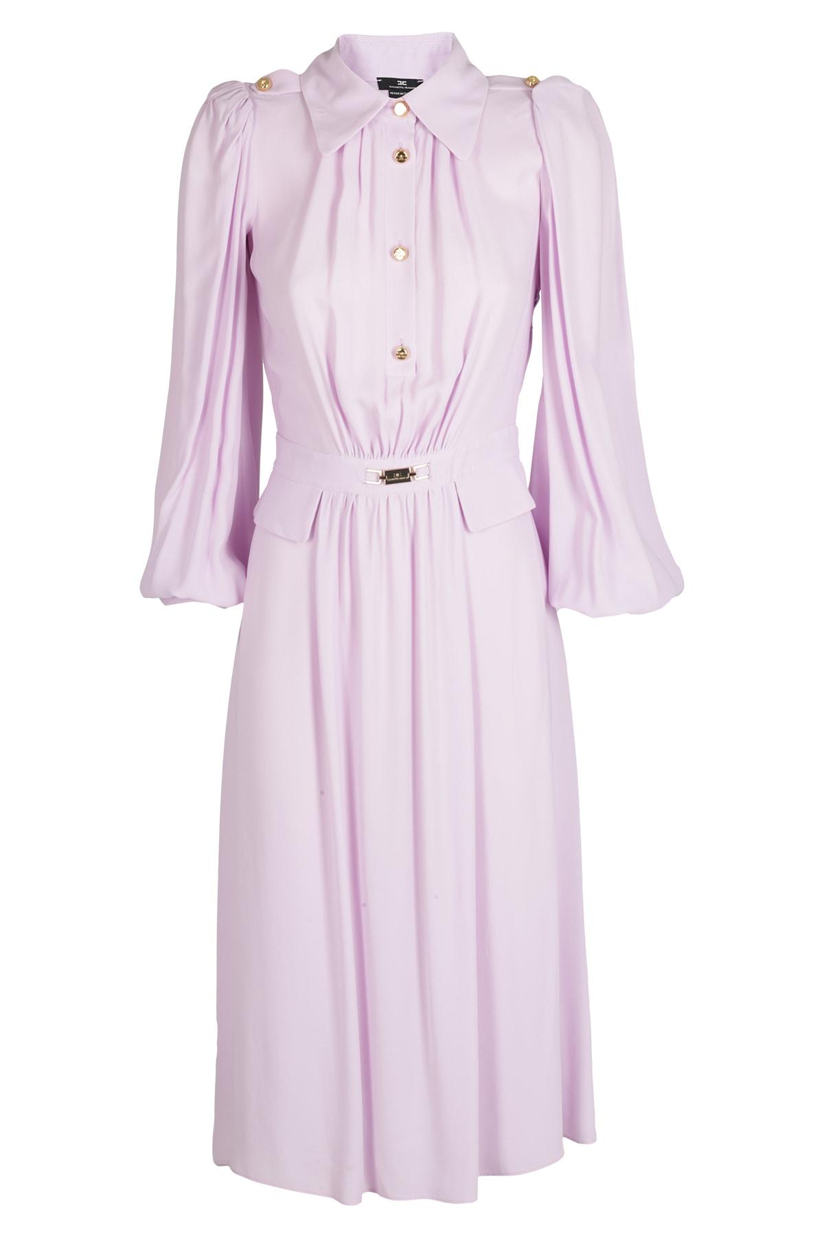 Elisabetta Franchi Dress in Purple | Lyst