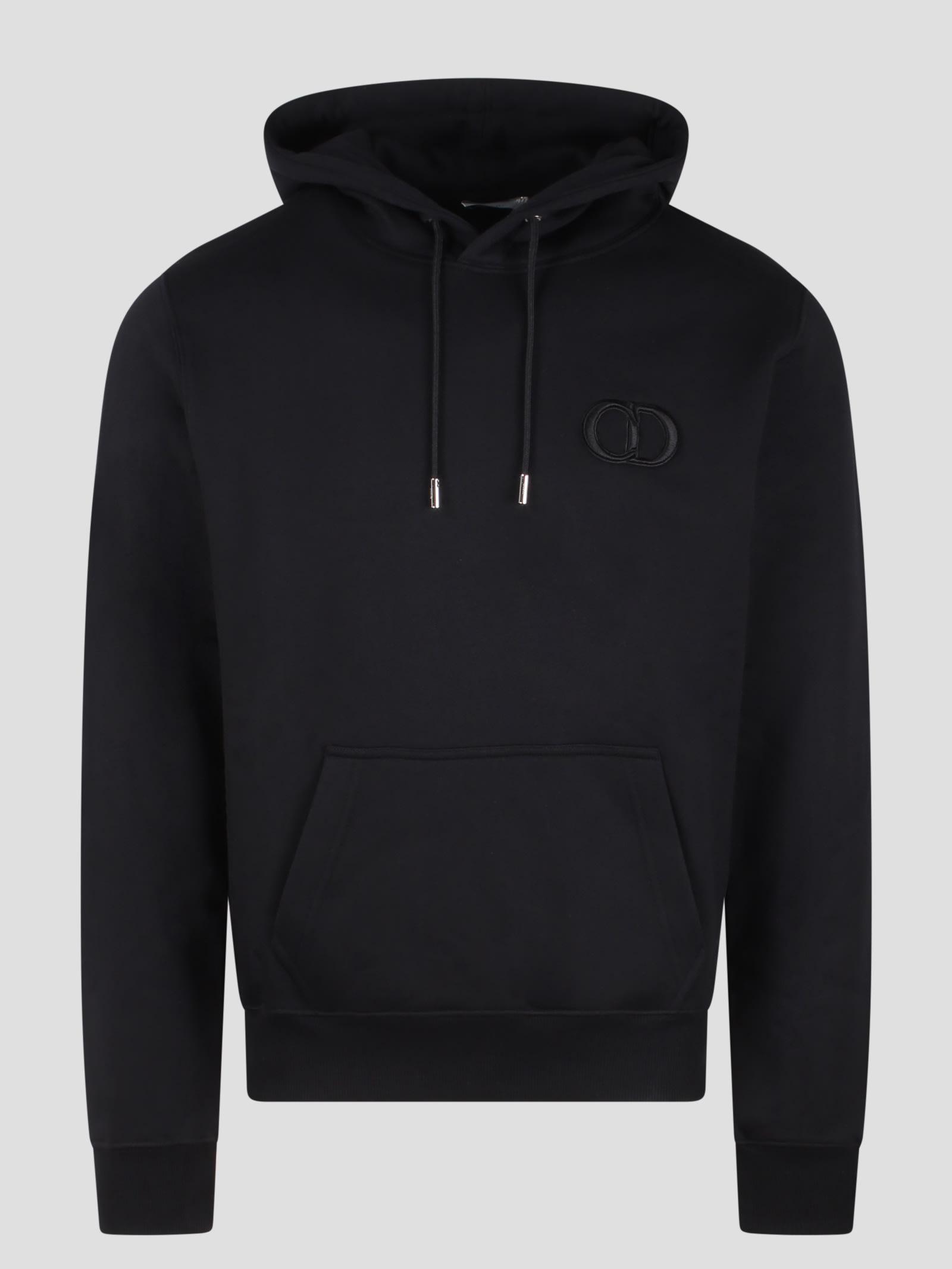 Dior Cd Icon Hooded Sweatshirt in Blue for Men Lyst