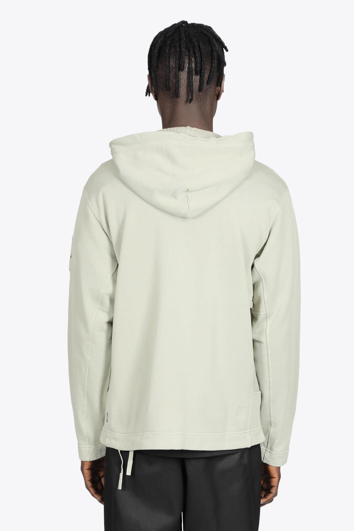 Stone Island Shadow Project Full Zip Hoodie Chapter 1 Beige Cotton