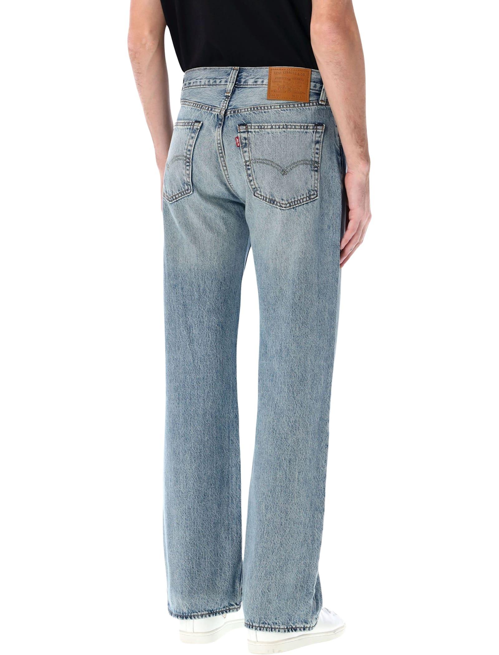 メンズ Levi's567 coating flare denim