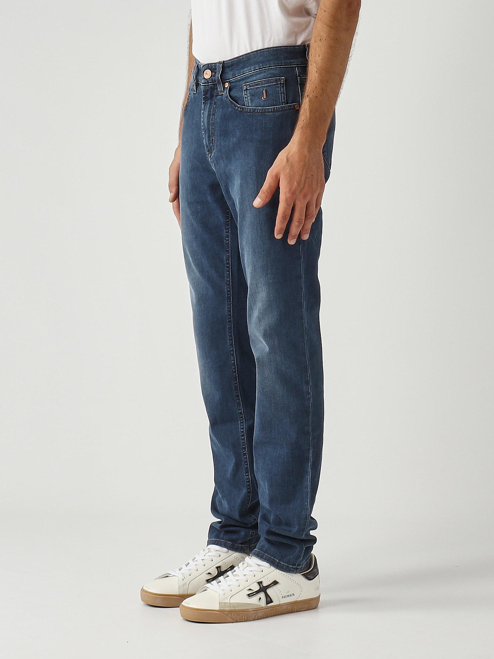 Jeckerson Jordan Slim-Fit Tasche Denim Di Cotone Tri-Blend Oz - Main Image