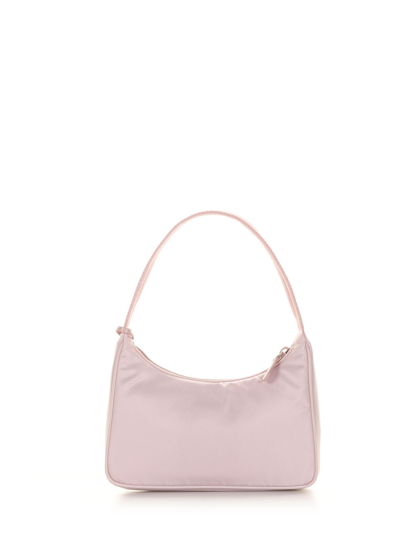 Prada Re-Edition 2005 Nylon Bag Pink Small