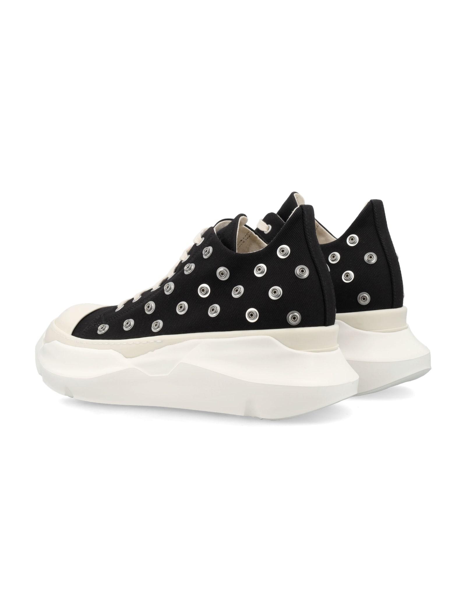 Rick Owens Abstract Low Sneak Studded in Black for Men | Lyst