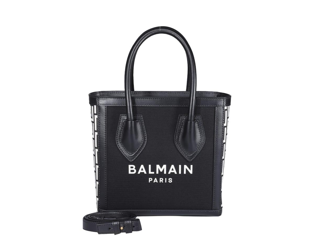 Balmain Barmy 24 Tote Bag in Black Lyst