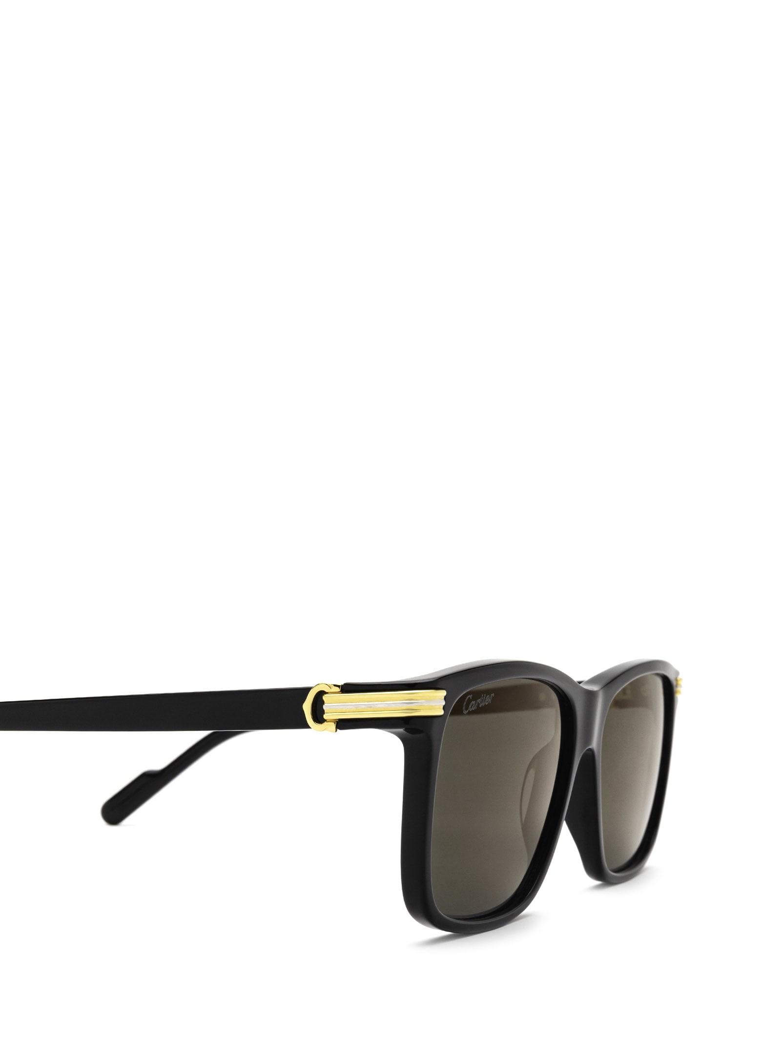 Cartier Sunglasses in Gray for Men | Lyst
