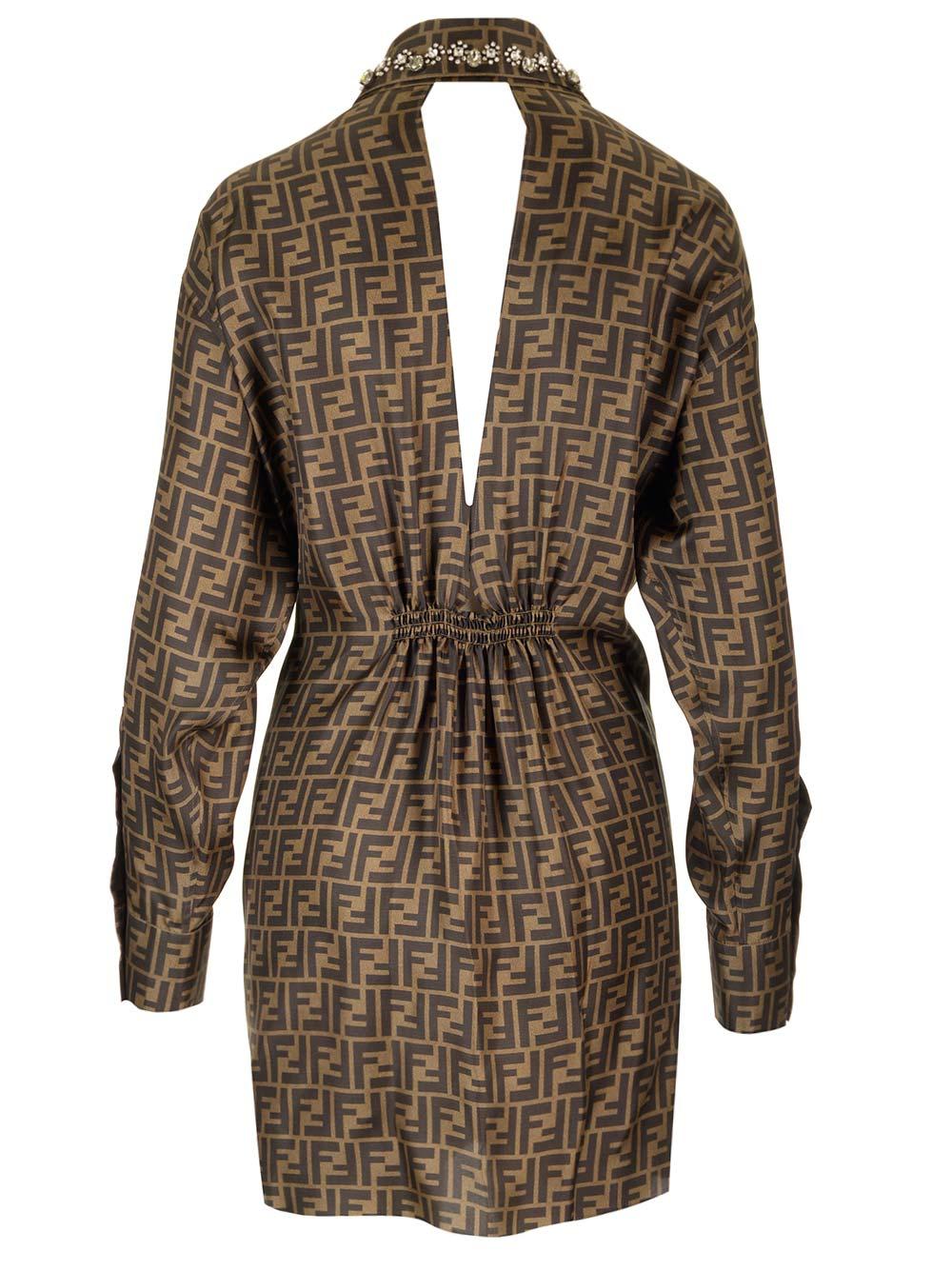 Fendi shirt dress cheap