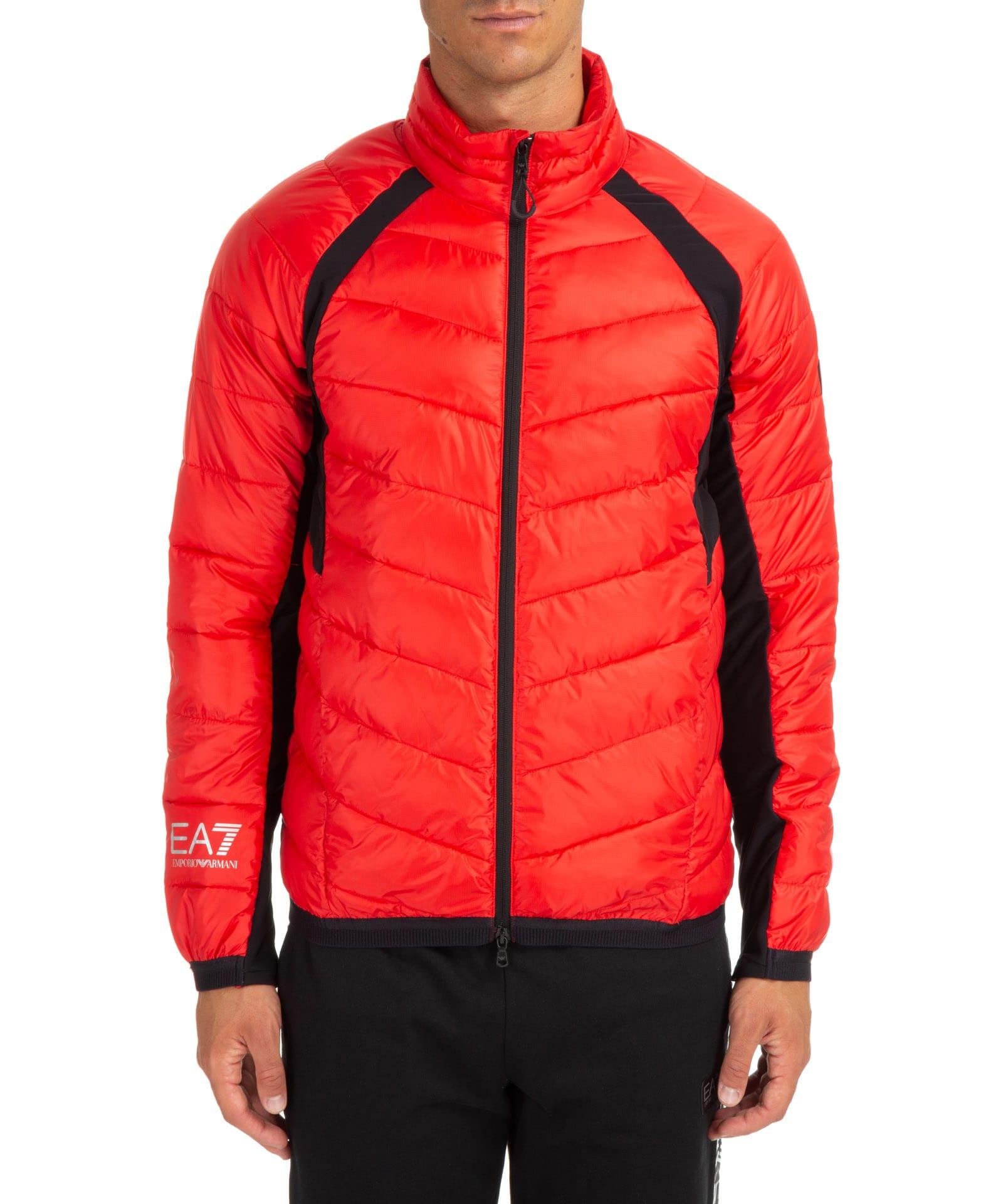 Coincidence plaintiff Impure EA7 Ardor 7 Down Jacket in Red for Men | Lyst