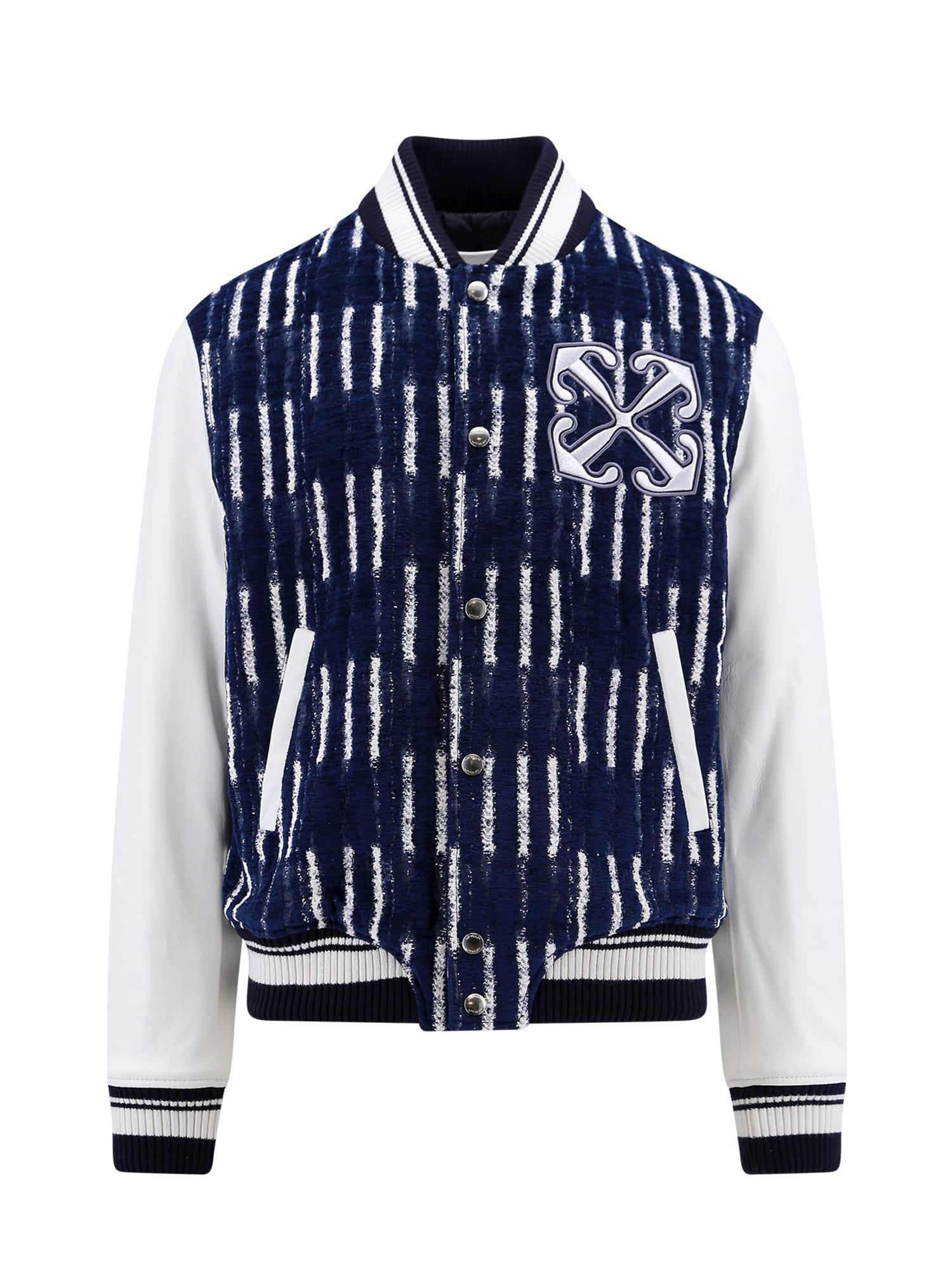 Off white jacket blue clearance