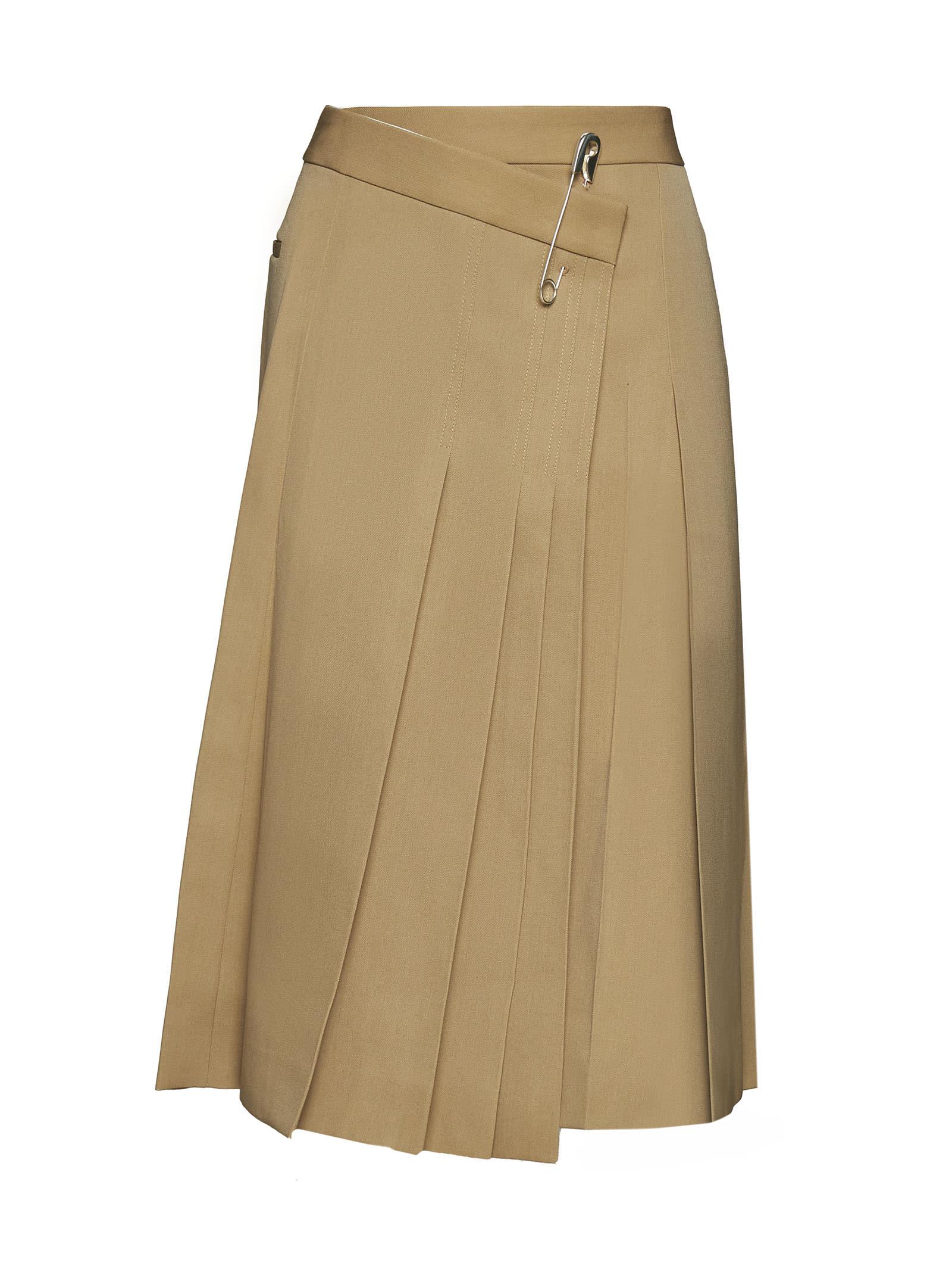 Tory Burch Skirt in Natural | Lyst UK