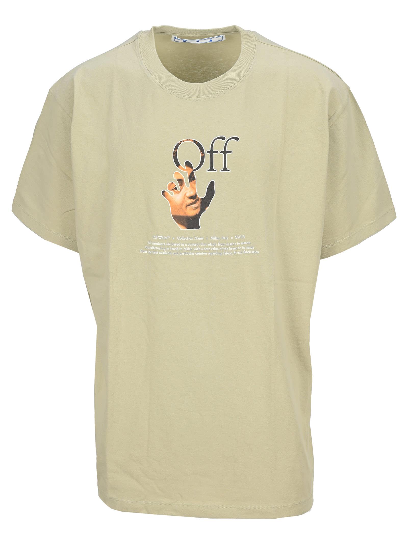 Off-White c/o Virgil Abloh Off White caravaggio Hands Off Logo T-shirt for  Men | Lyst