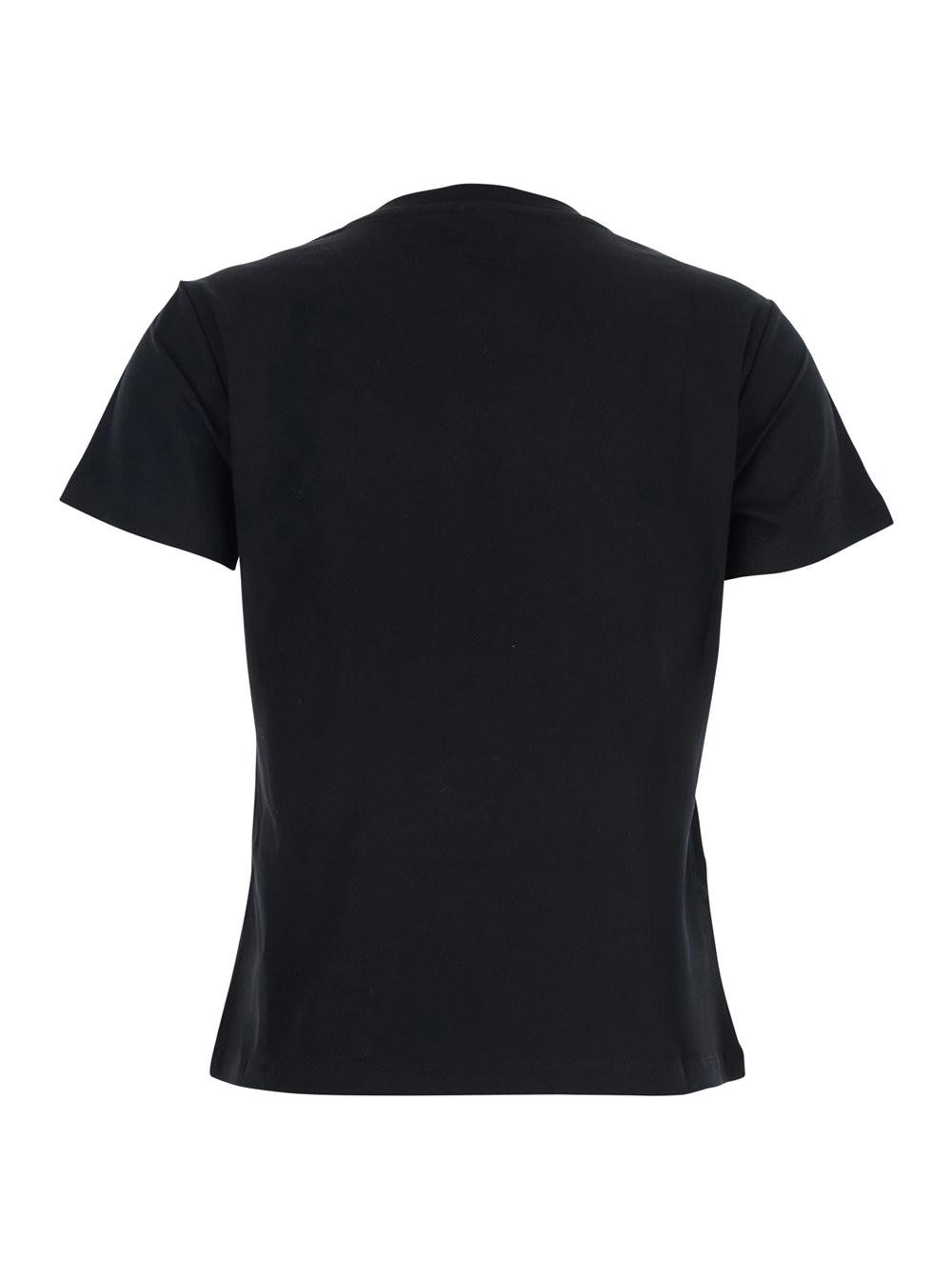 【関税&送料込】Pinko T-shirts and Polos Black Pinko T-shirts for Women | Online Sale up to 52% off | Lyst