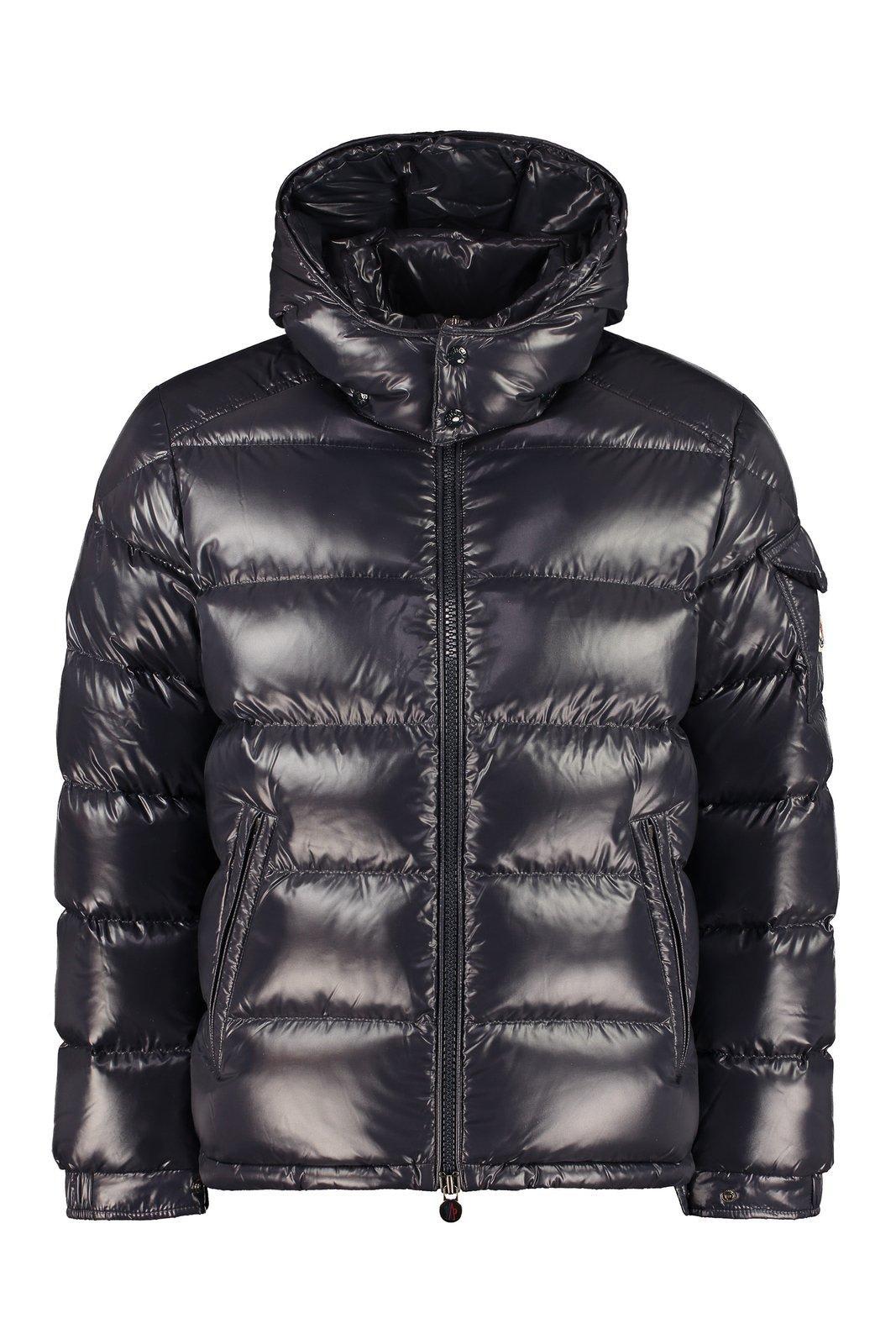 Black moncler bubble best sale coat