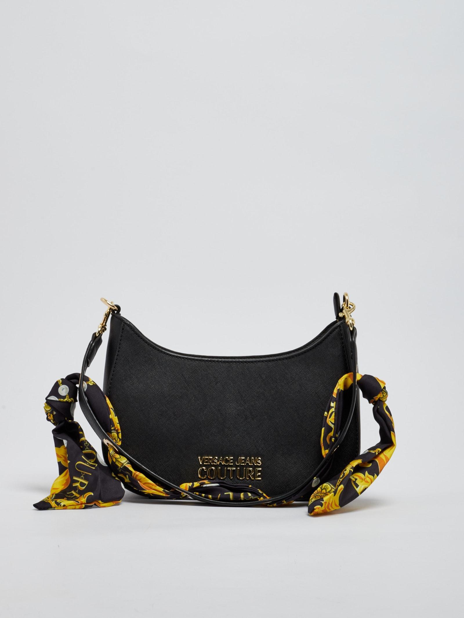 Versace Jeans Couture Range A Thelma Classic Shoulder Bag in Black | Lyst