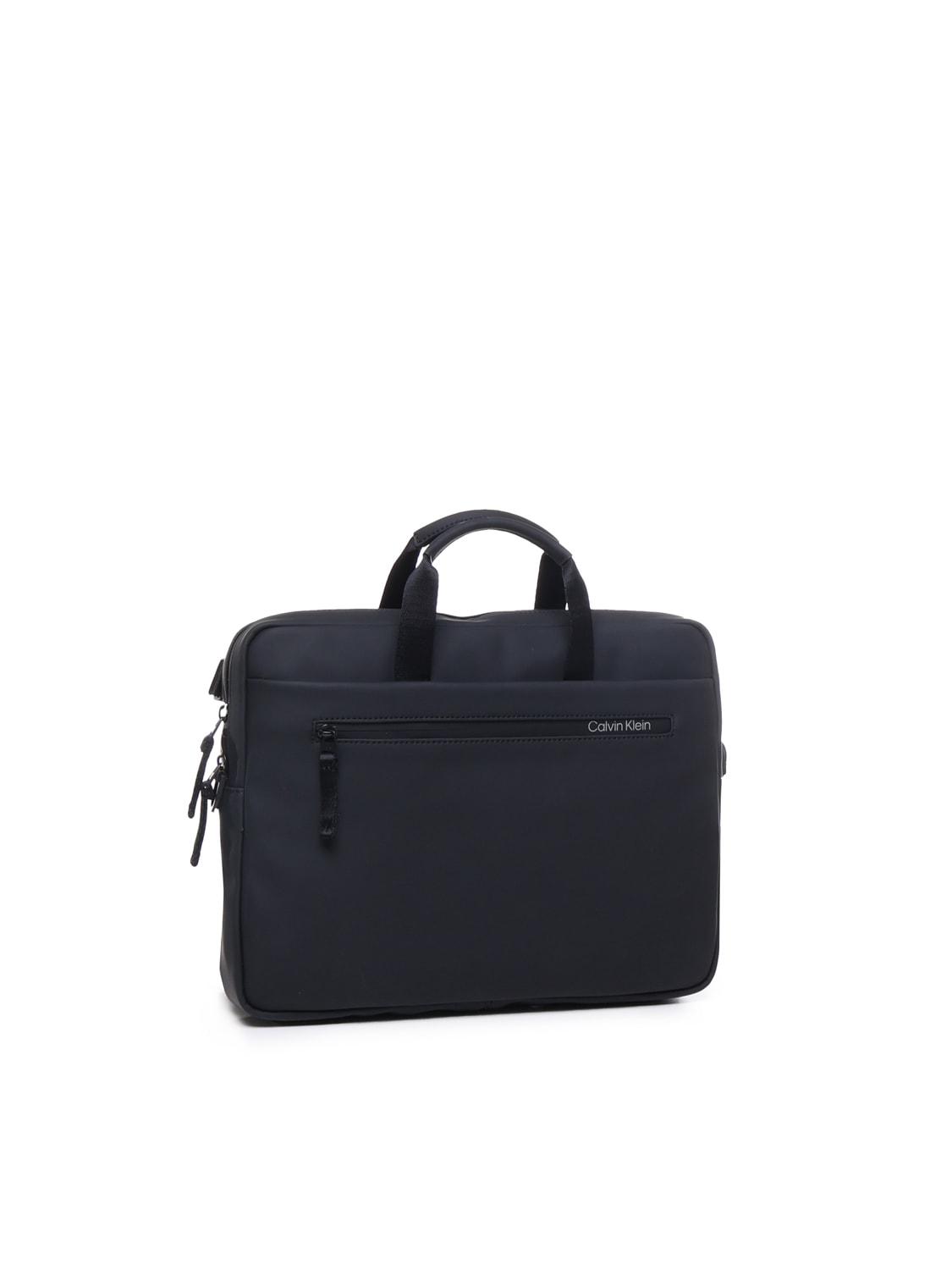 Calvin Klein Convertible Laptop Bag in Blue for Men | Lyst
