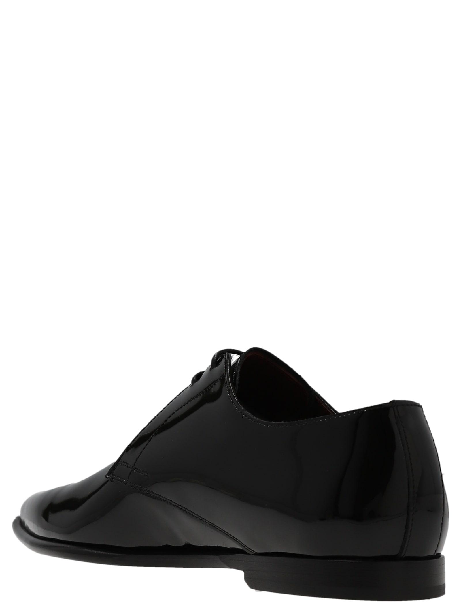 Dolce & Gabbana Achille Derby Shoes in Black for Men | Lyst
