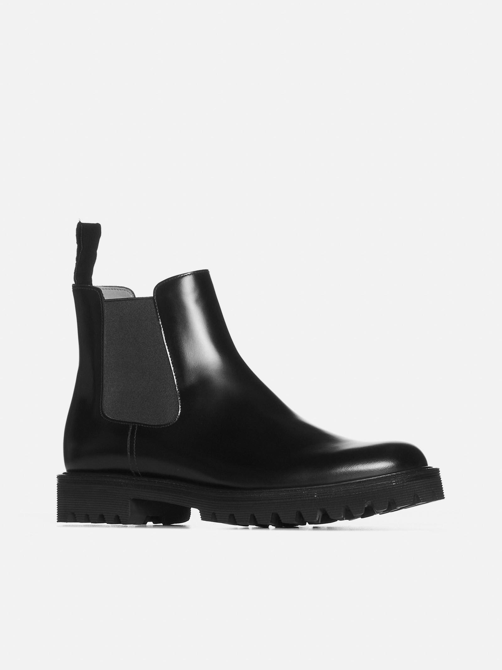 Church's Nirah T Leather Chelsea Boots in Black | Lyst UK
