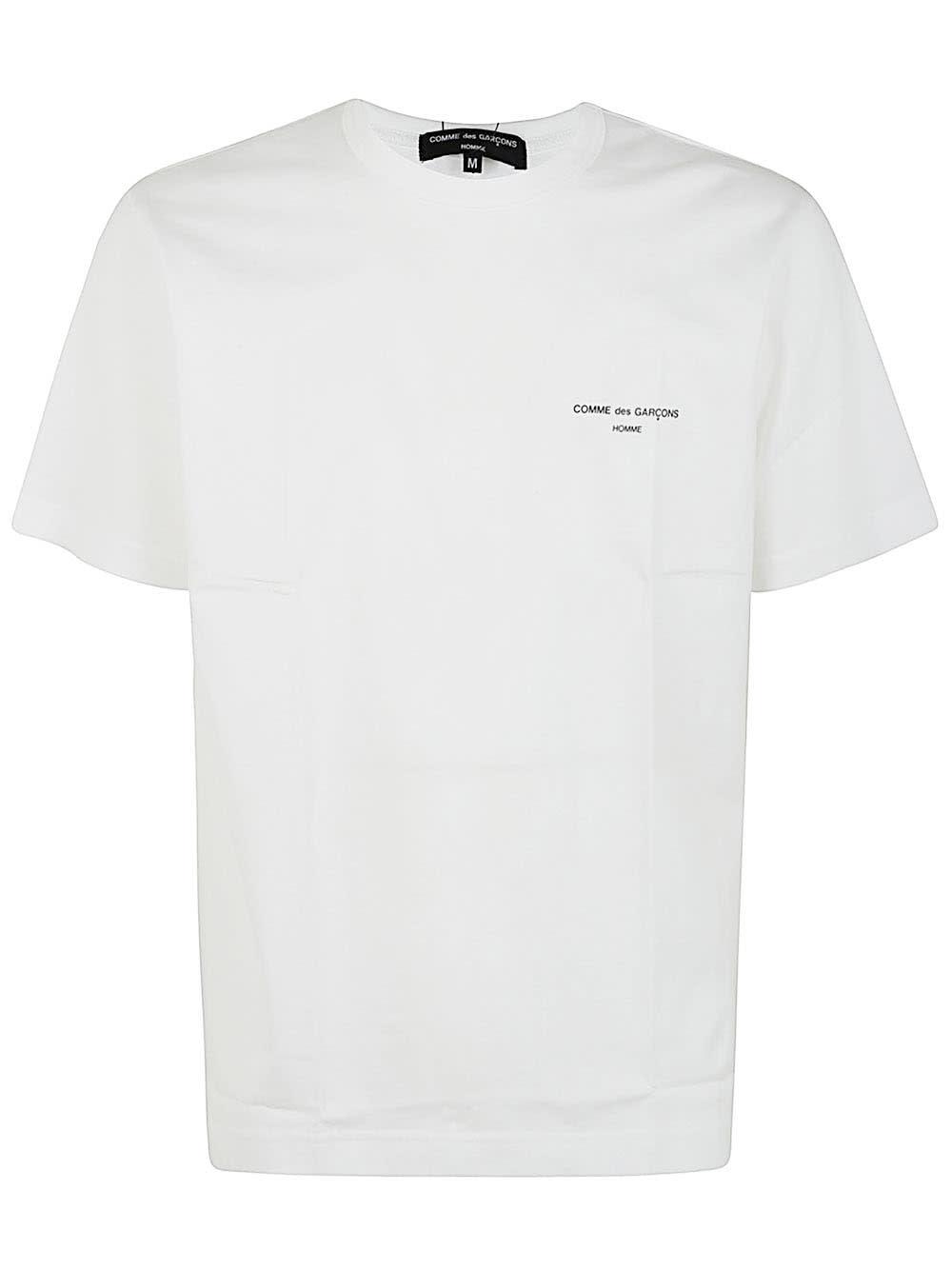 Comme des Garçons Iconic T-shirt With Logo in White for Men | Lyst