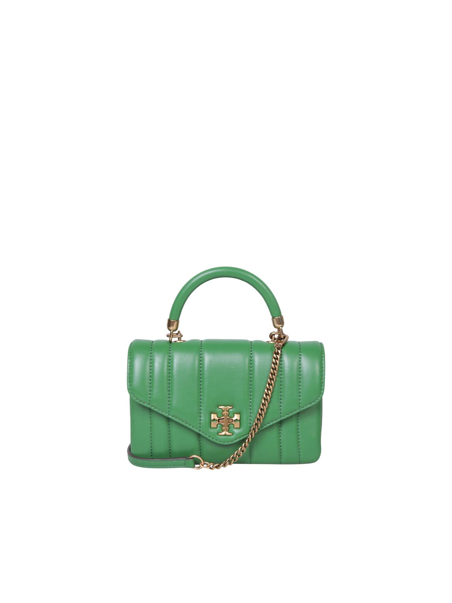 Tory burch green purse sales