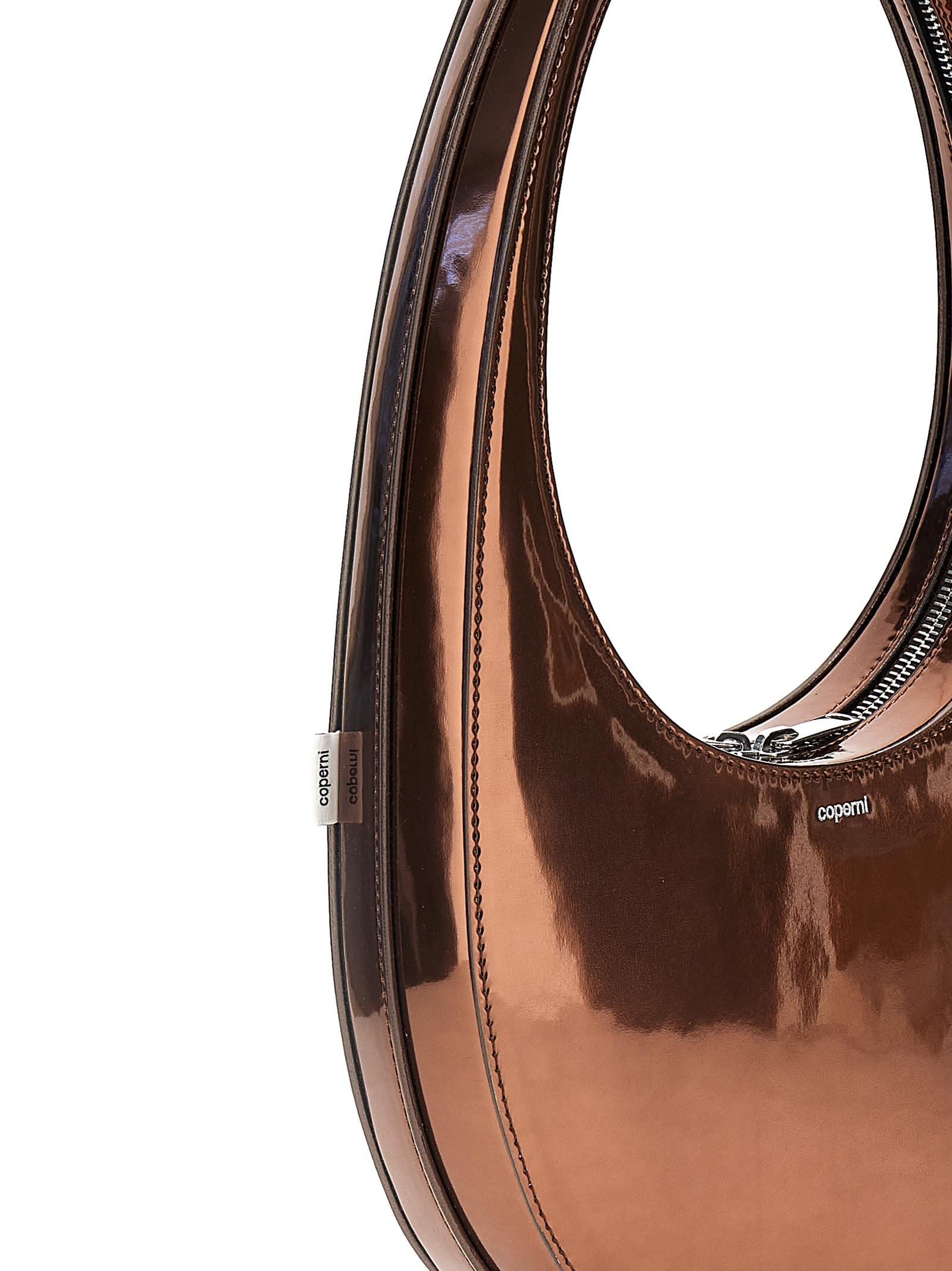 Coperni 'Mirrored Swipe Bag' Handbag in Brown | Lyst