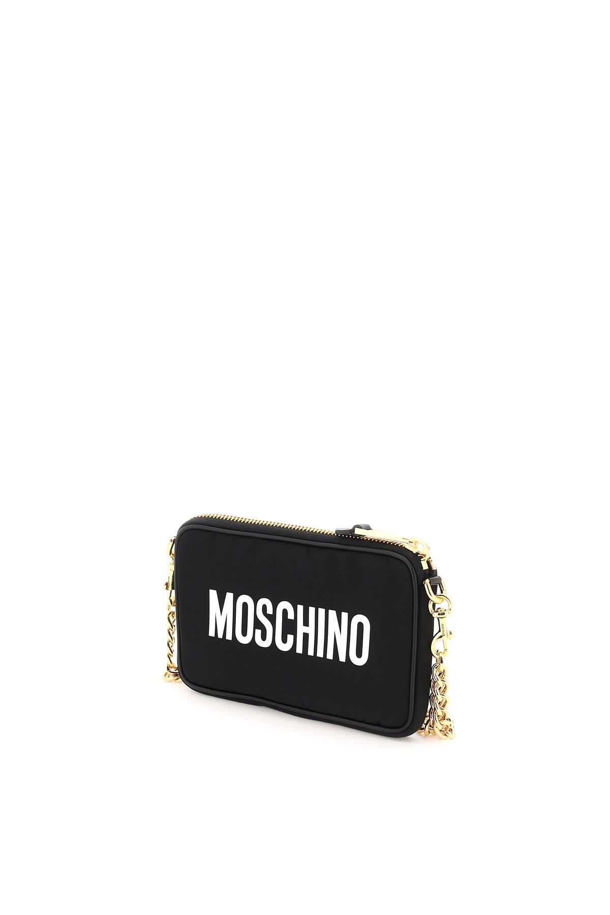 Moschino 'teddy Mirror' Mini Bag With Chain in Black | Lyst