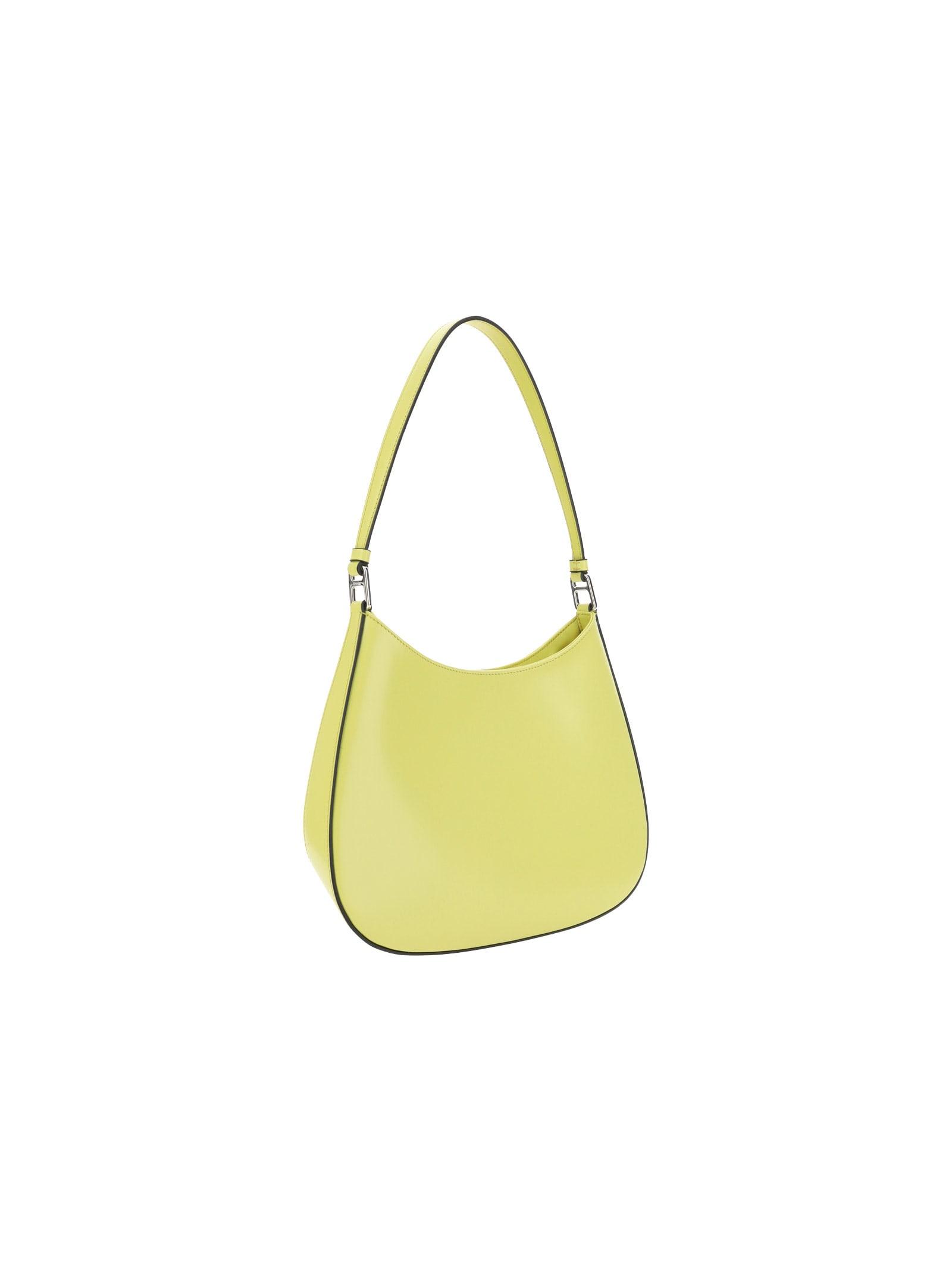 Prada Embellished Cleo Shoulder Bag - Yellow