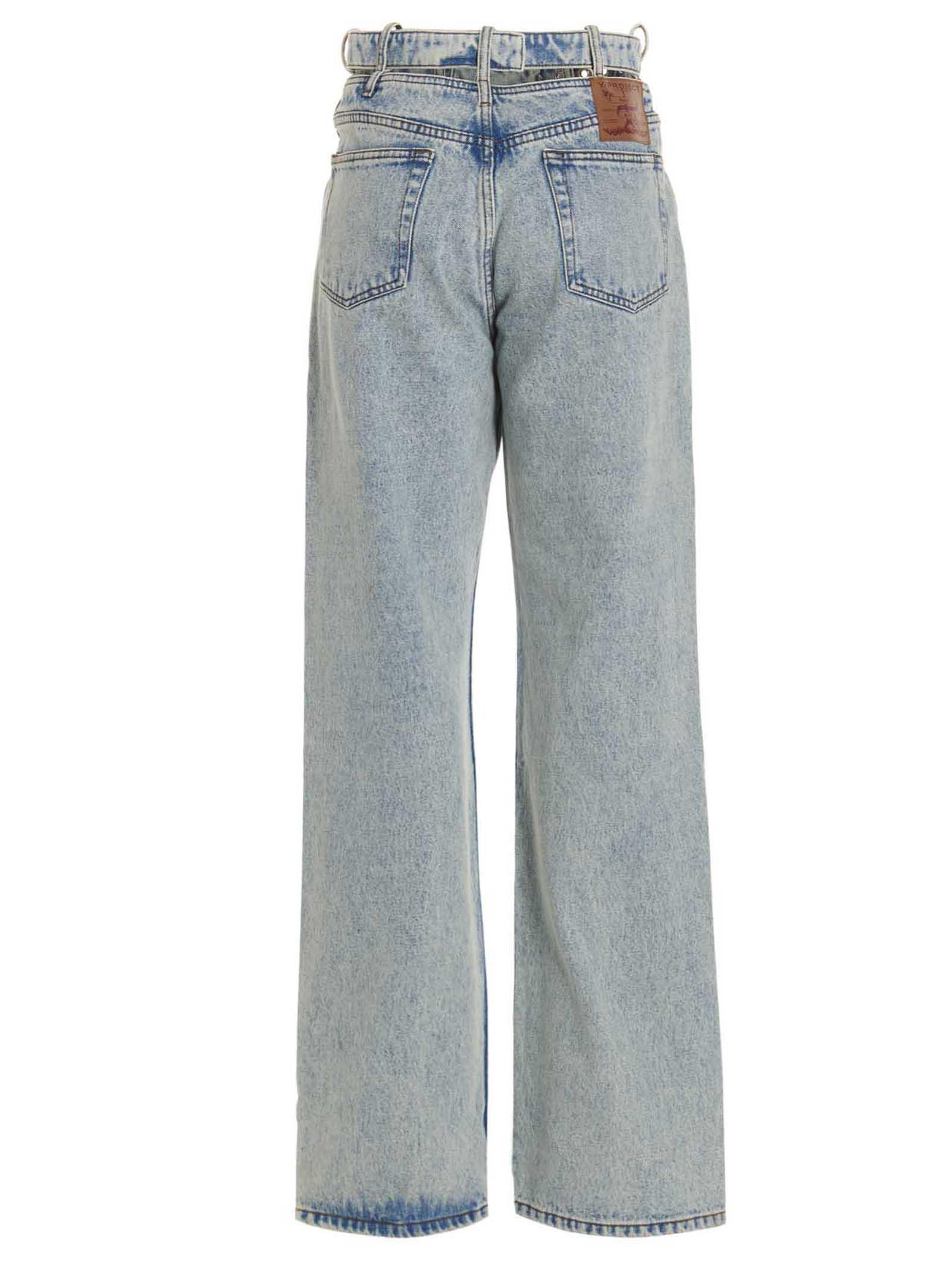 Y. Project Y Jeans in Blue | Lyst