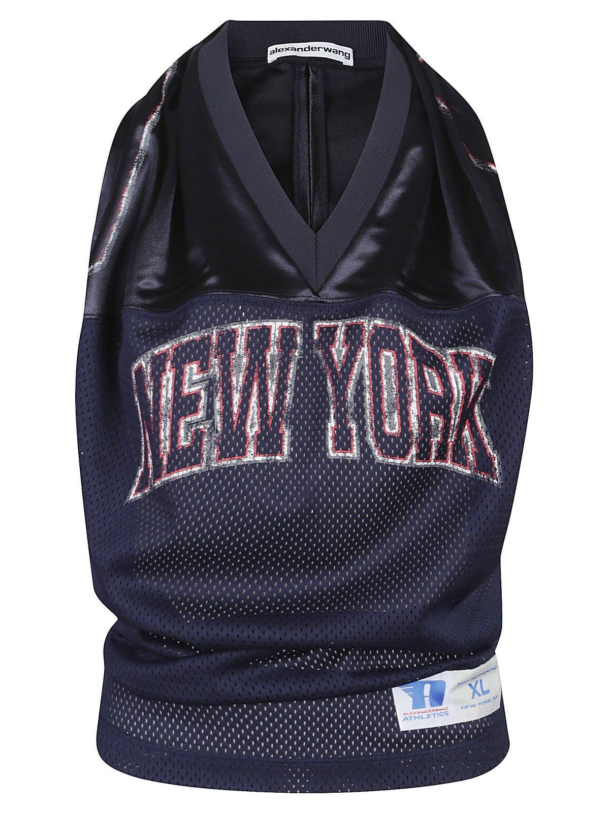 Alexander Wang Cowl Sport Jersey Tank in Blue | Lyst Alexander Wang Cowl Sport Jersey Tank in Blue | Lyst