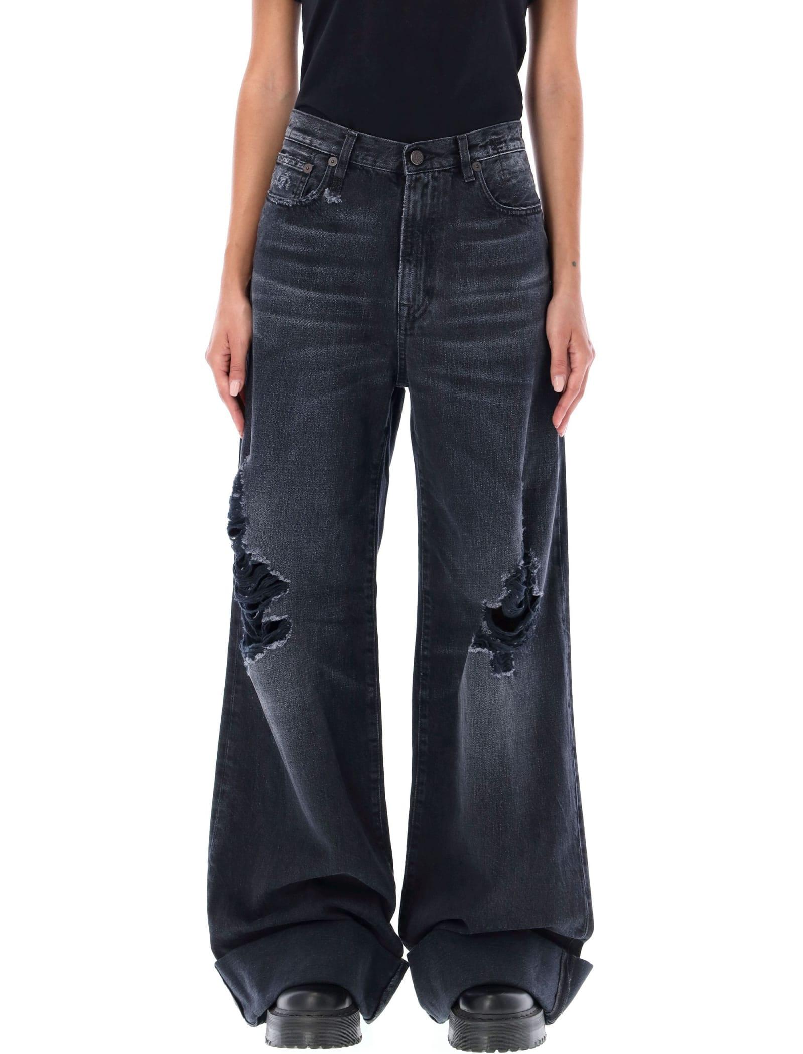 R13 Denim Lisa Baggy Jeans in Blue - Save 2% | Lyst