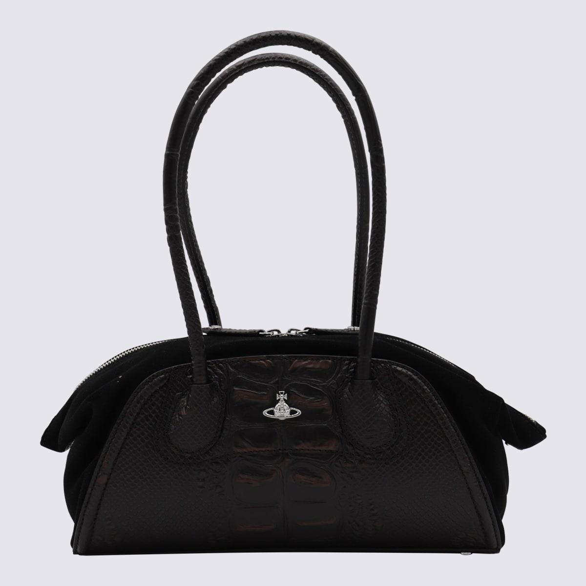 【送料&関税込】Vivienne Westwood Black Top Handle Bag Vivienne Westwood Top-handle bags for Women | Online Sale up