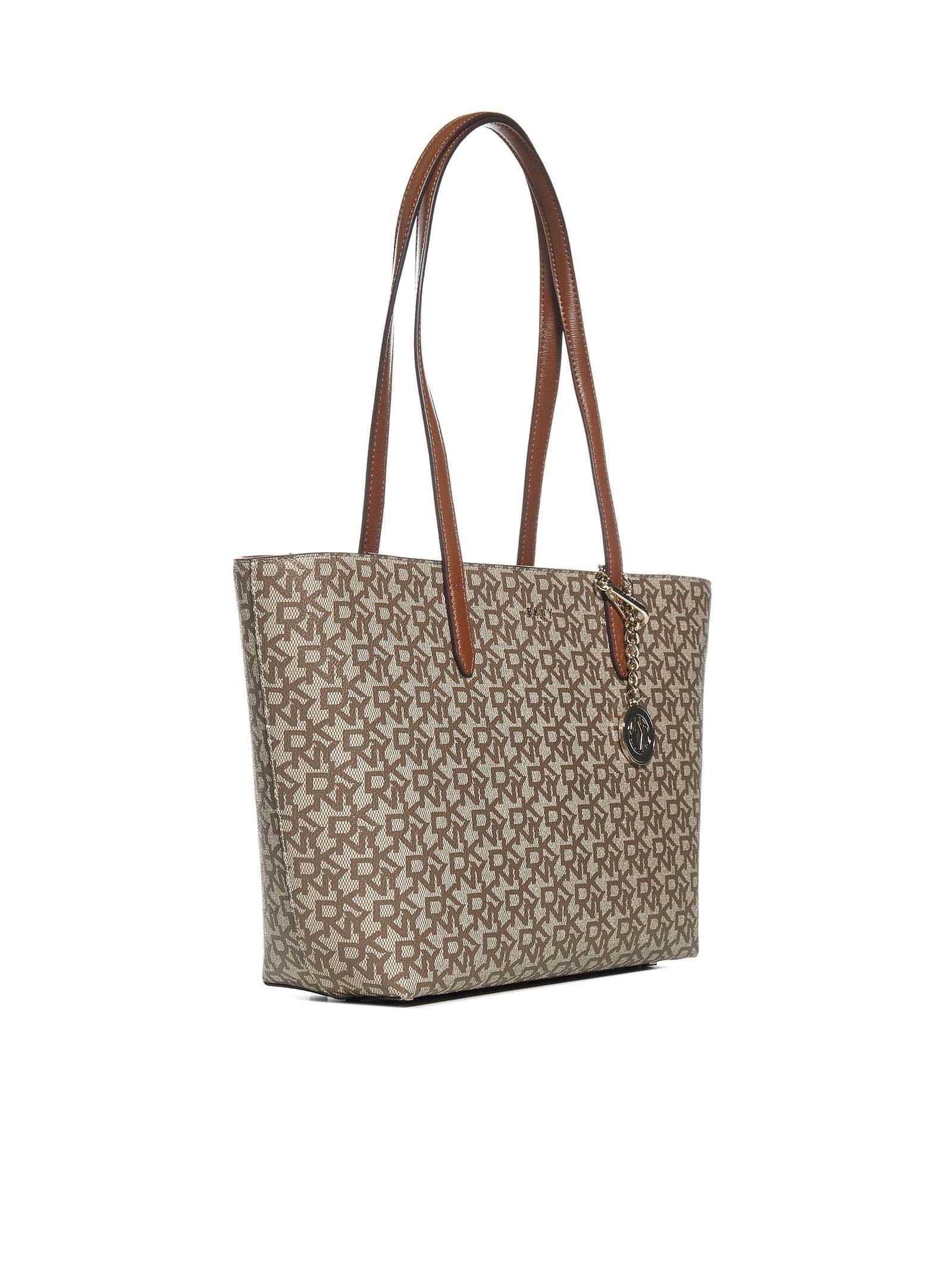 DKNY Bryant Canvas And Leather Tote Bag - Save 2% - Lyst