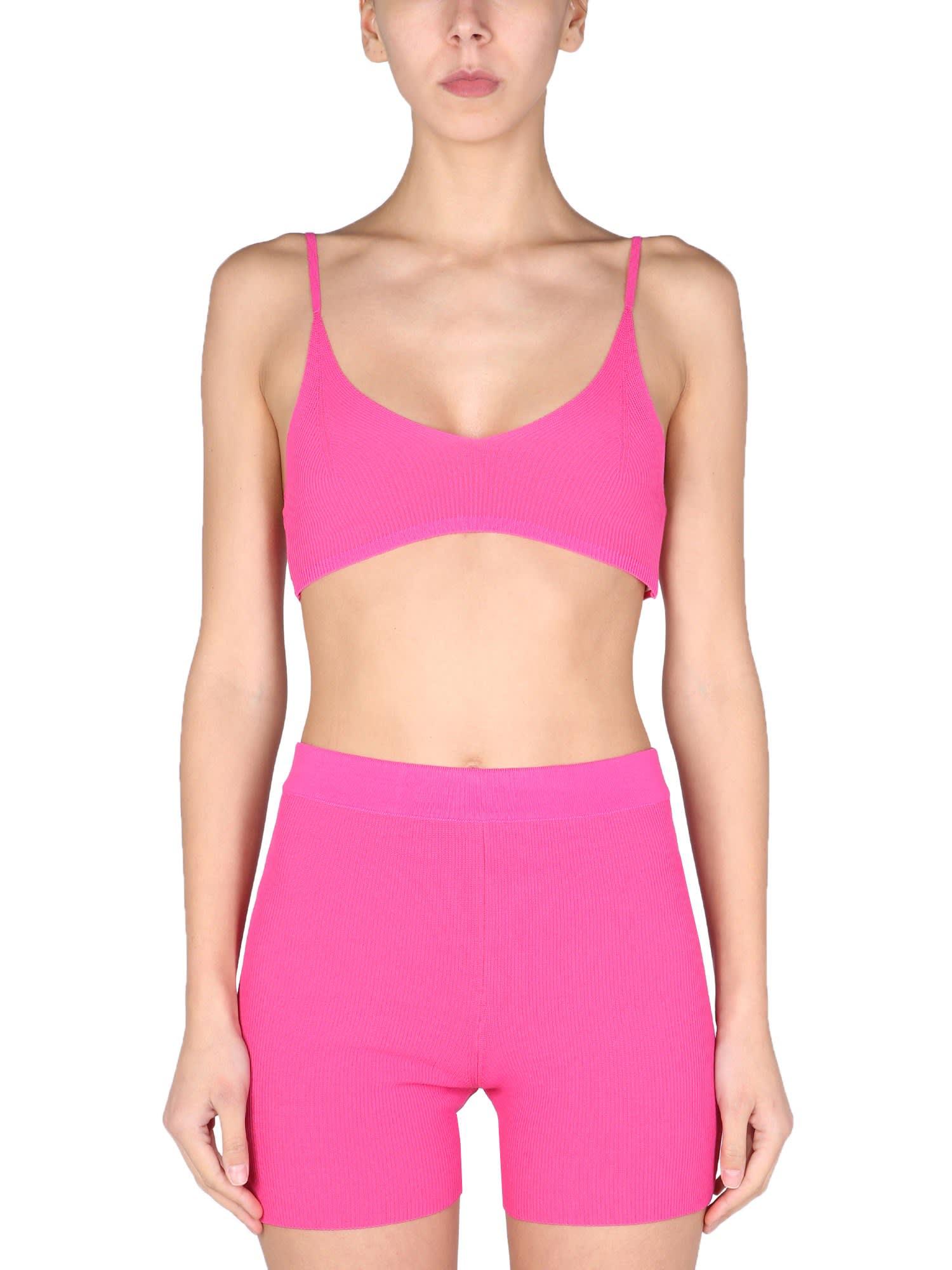 bralette fucsia