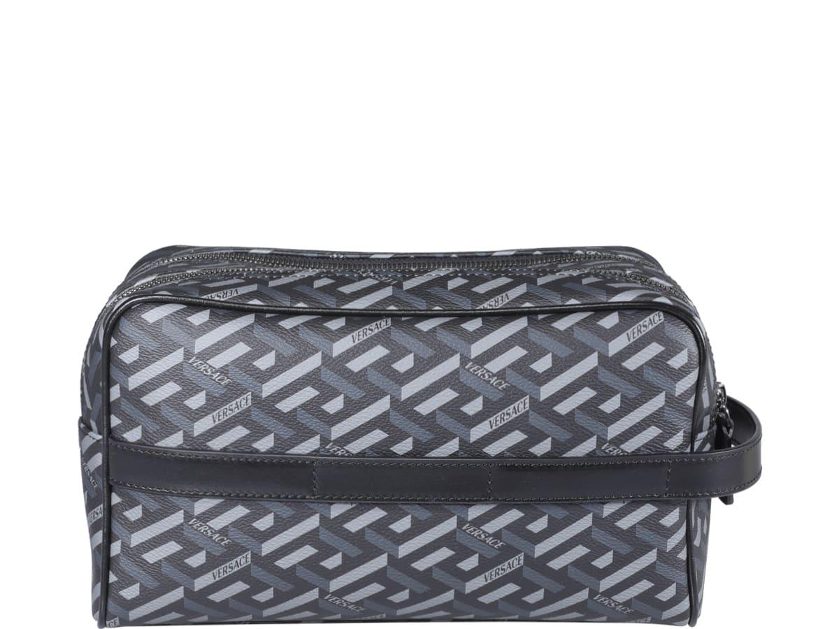 Canvas Makeup Bags in Navy, Black, Gray