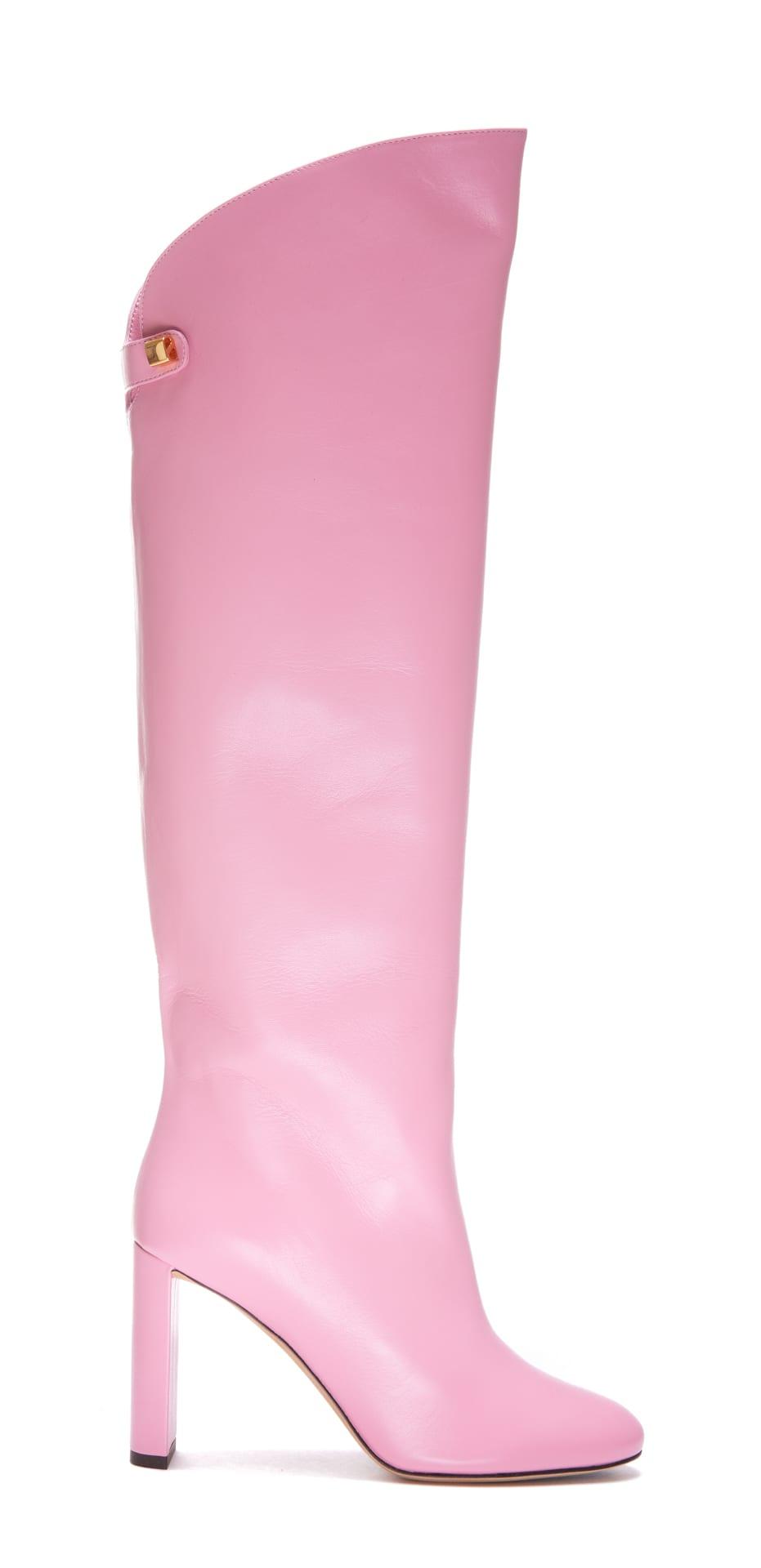 Maison Skorpios Adriana Boots in Pink | Lyst