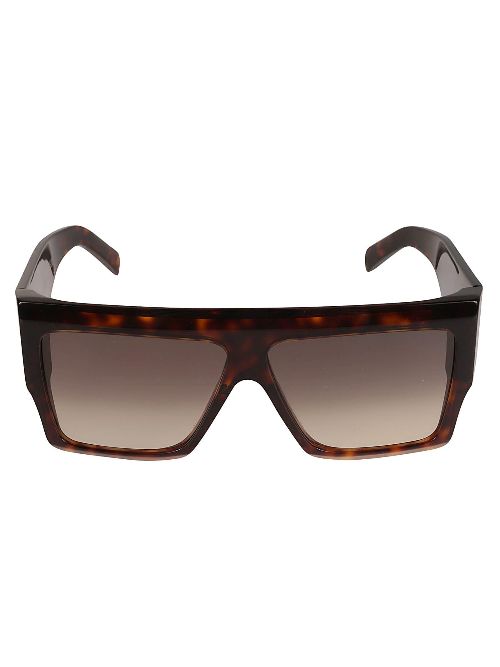 Celine Oversized Square Sunglasses in Brown