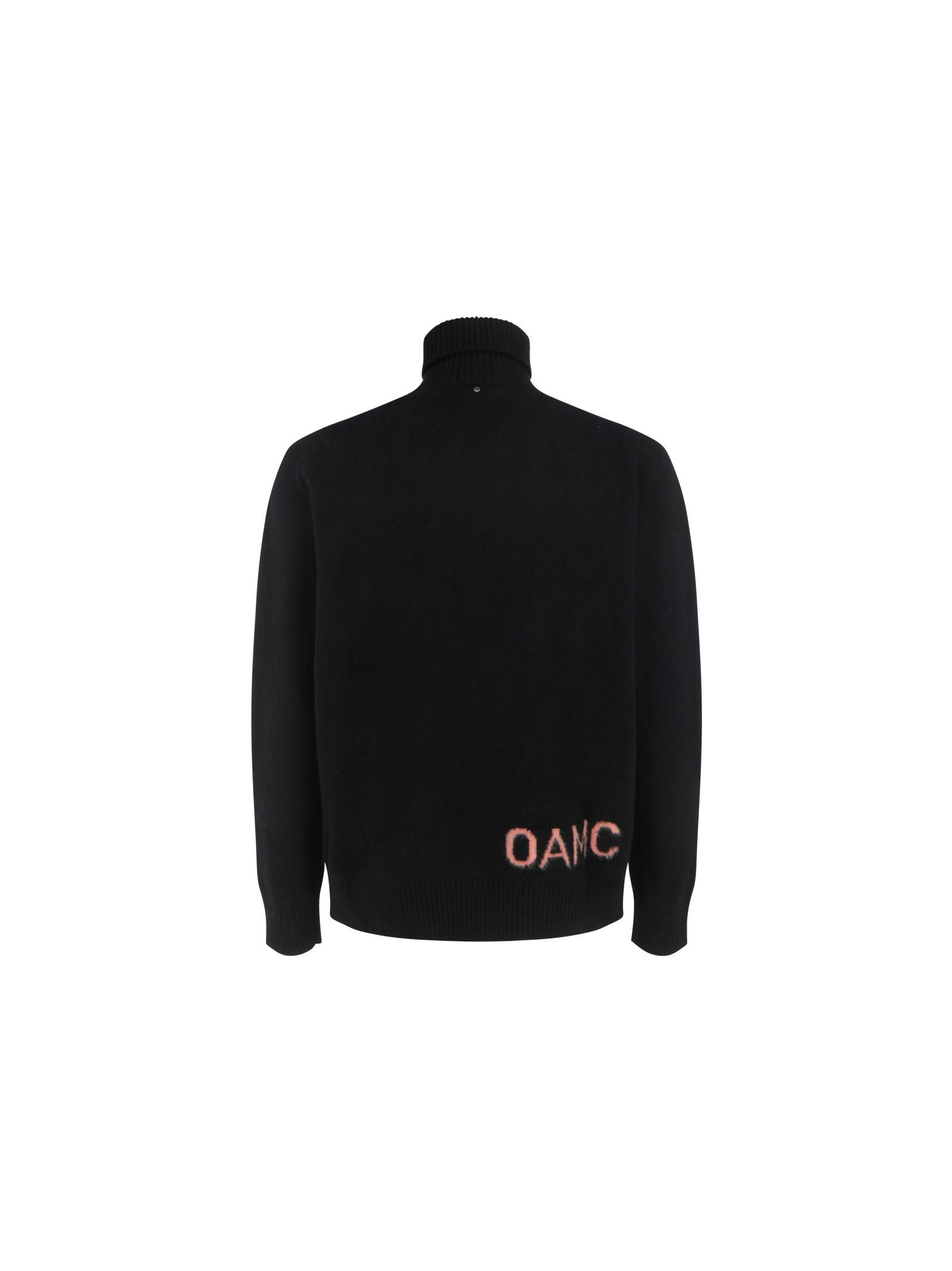 OAMC Wool Whistler Pullover in Black for Men | Lyst