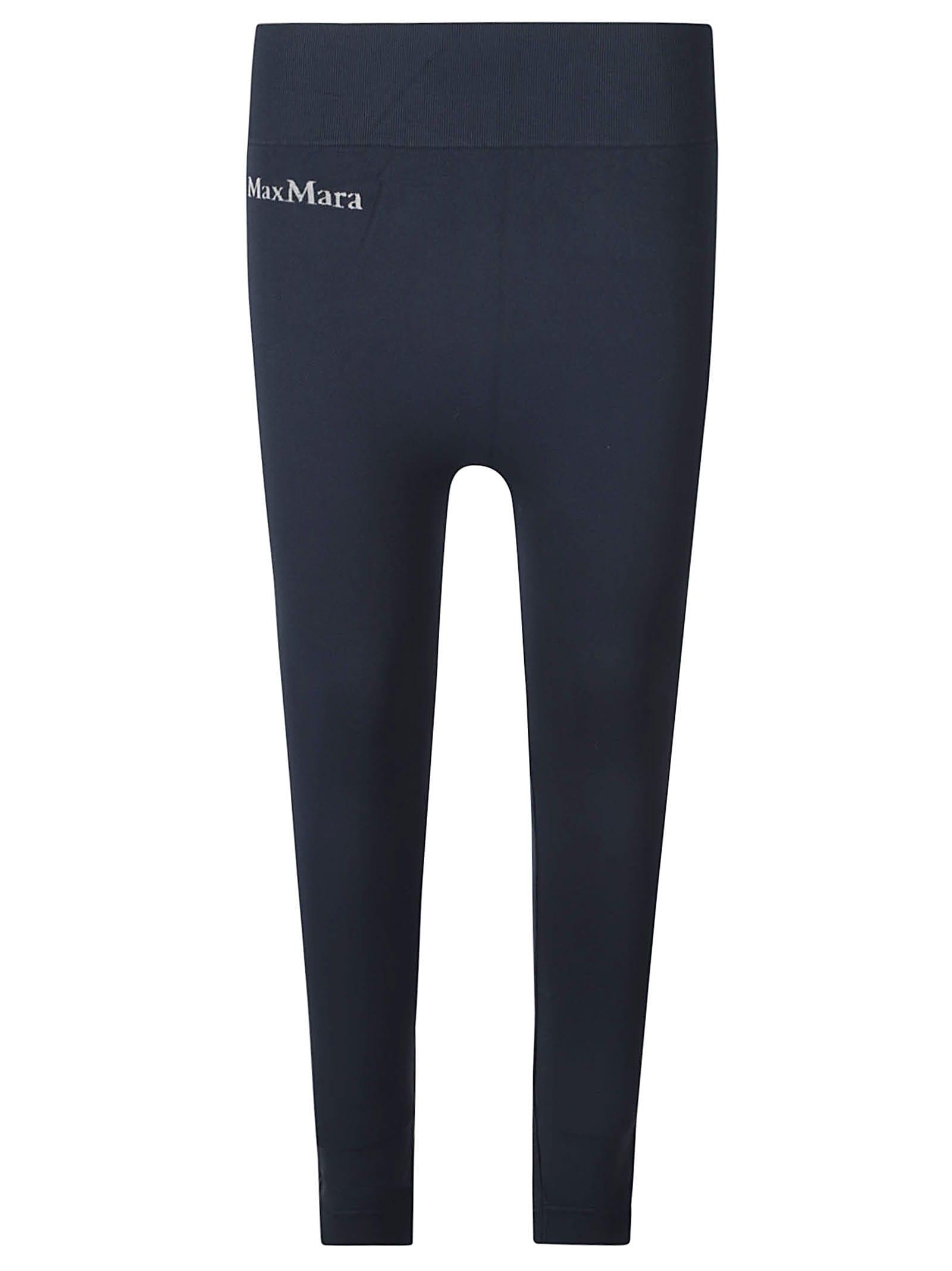 S Max Mara Lama Leggings In Technical Stretch Fabric