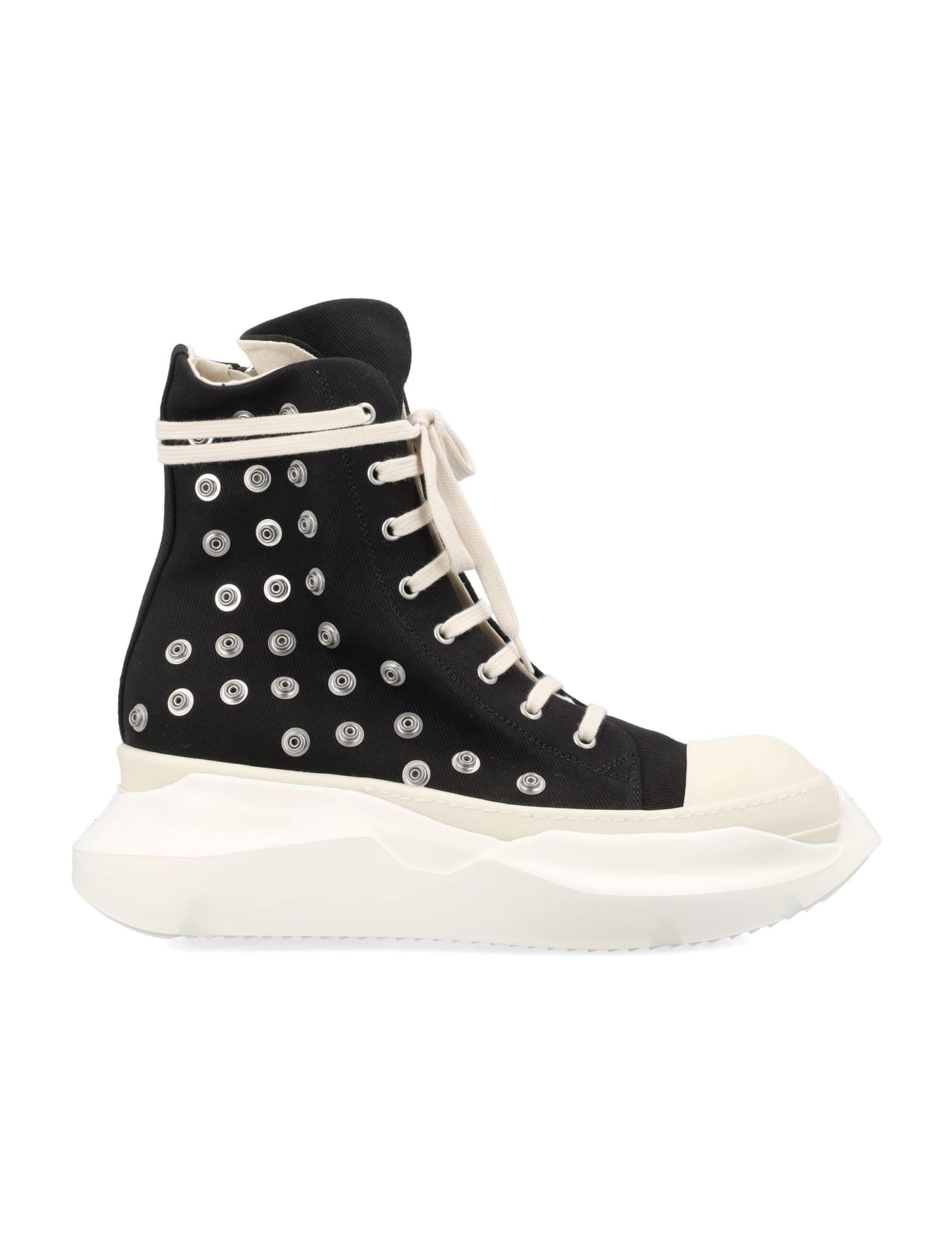 Rick Owens DRKSHDW Abstract Sneak Studded in Black for Men