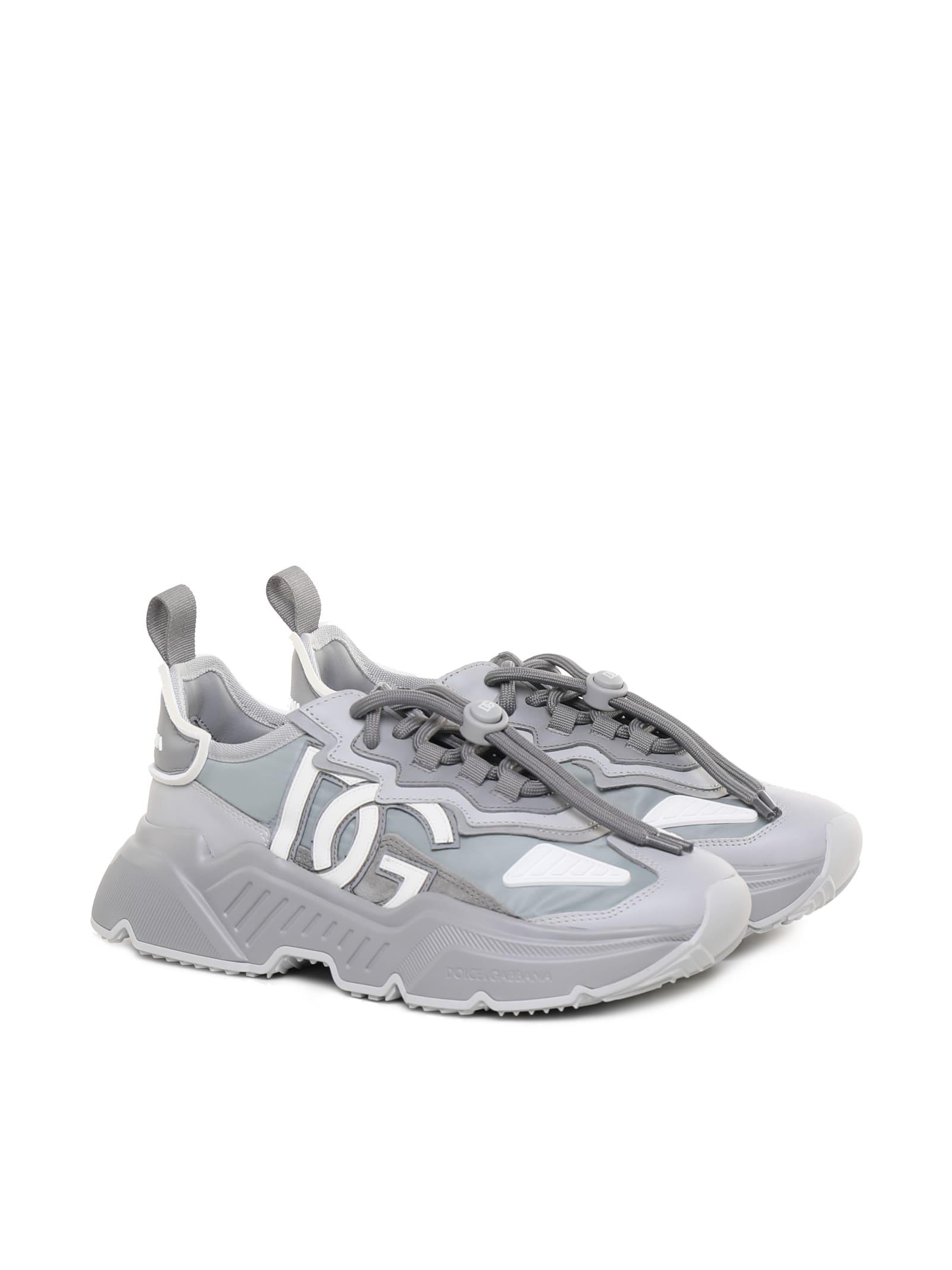 Dolce & Gabbana Daymaster Sneakers in Gray for Men | Lyst