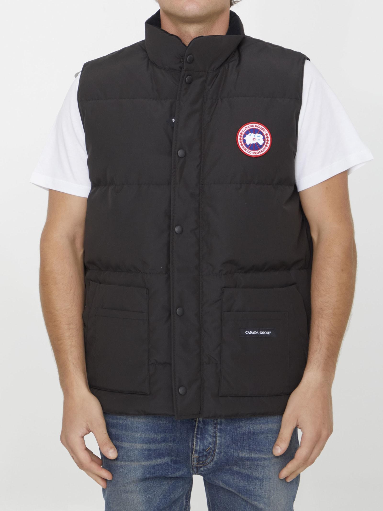 Canada Goose Freestyle Crew Vest in Black for Men | Lyst UK