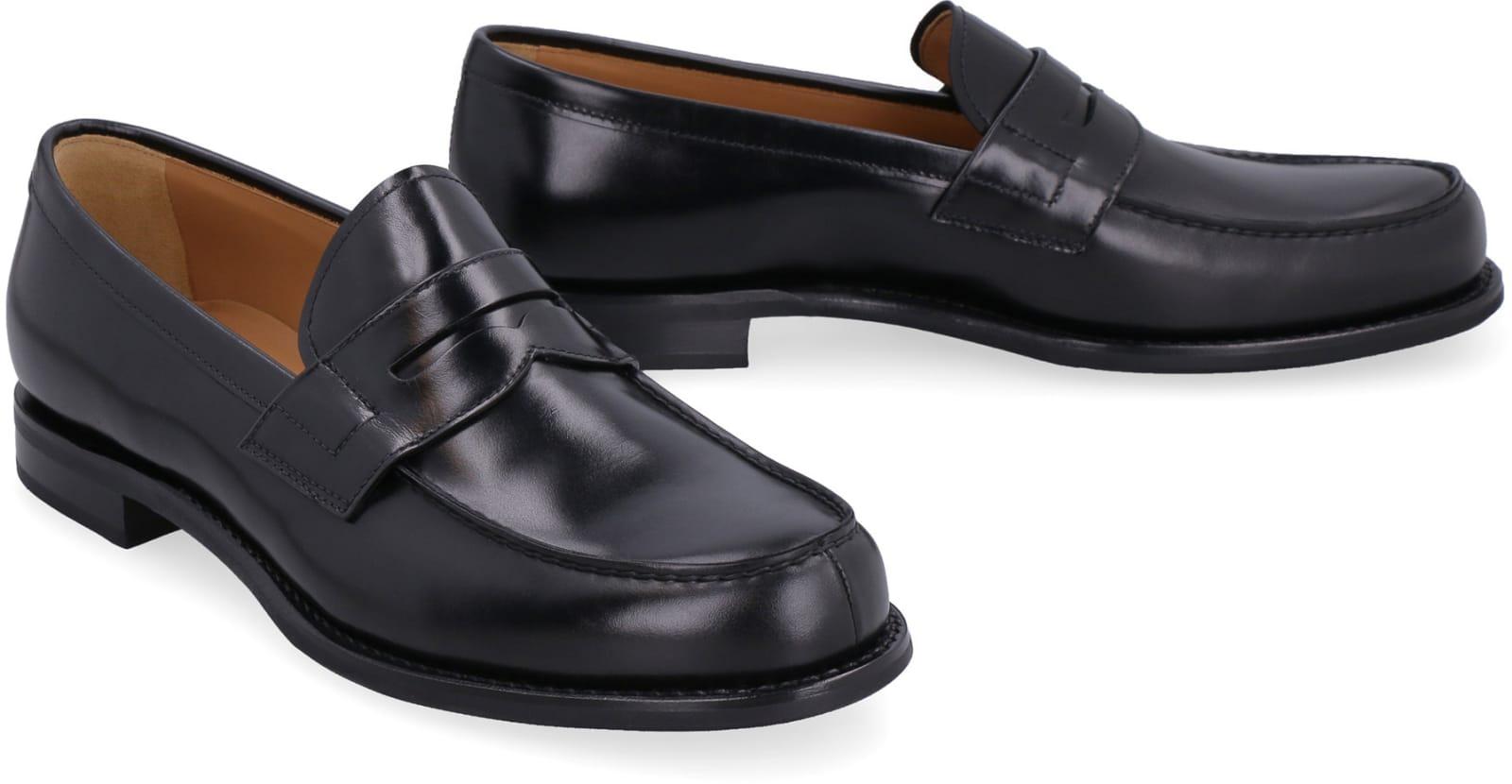 Mens Shoes Slip-on shoes Loafers Churchs Gateshead Calf Leather Loafers in Black for Men 