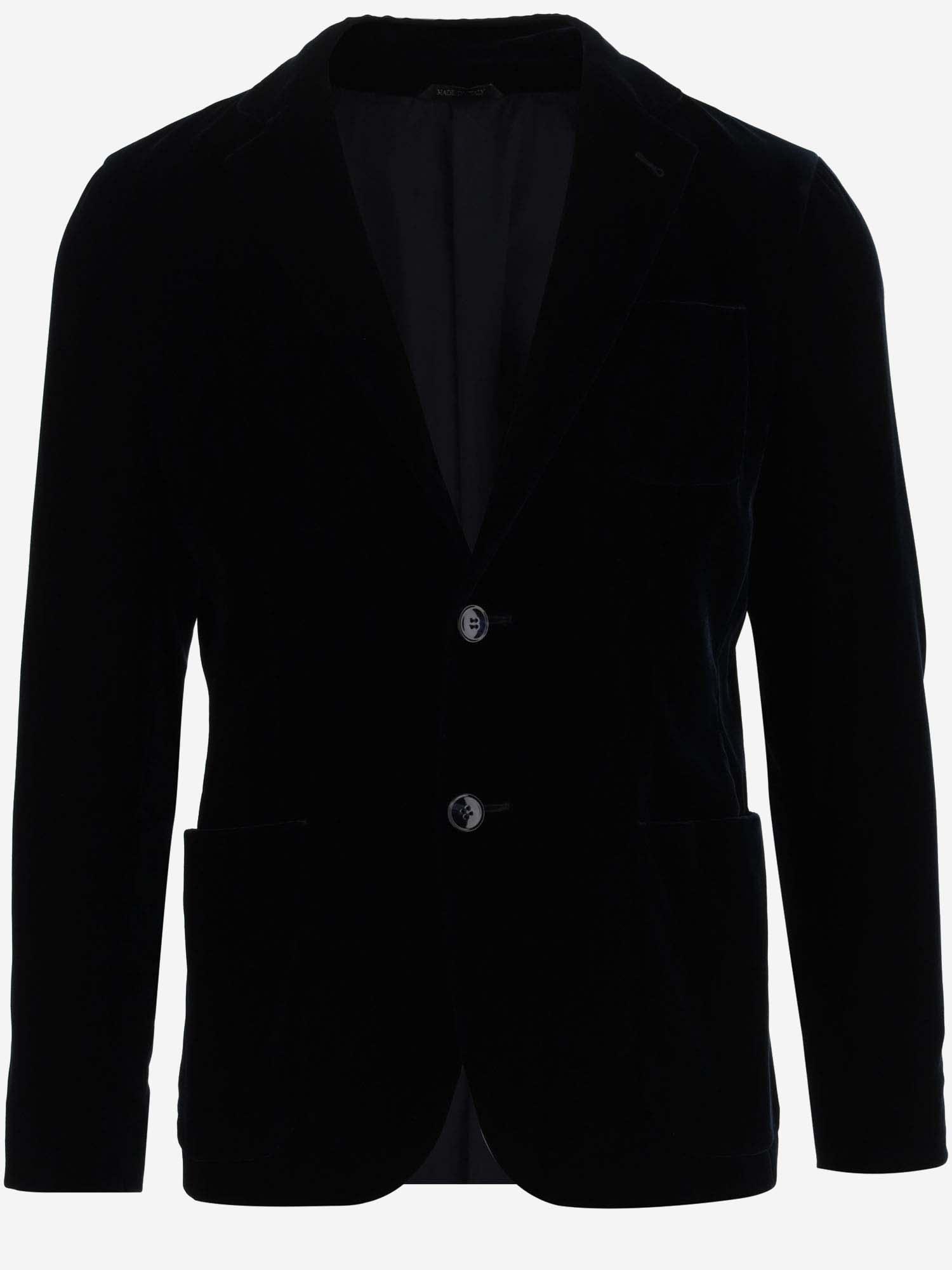 Armani 2024 velvet jacket