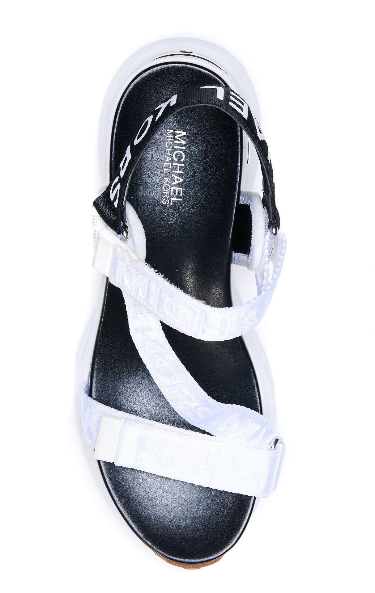 MICHAEL Michael Kors Maddox Sandals in White | Lyst
