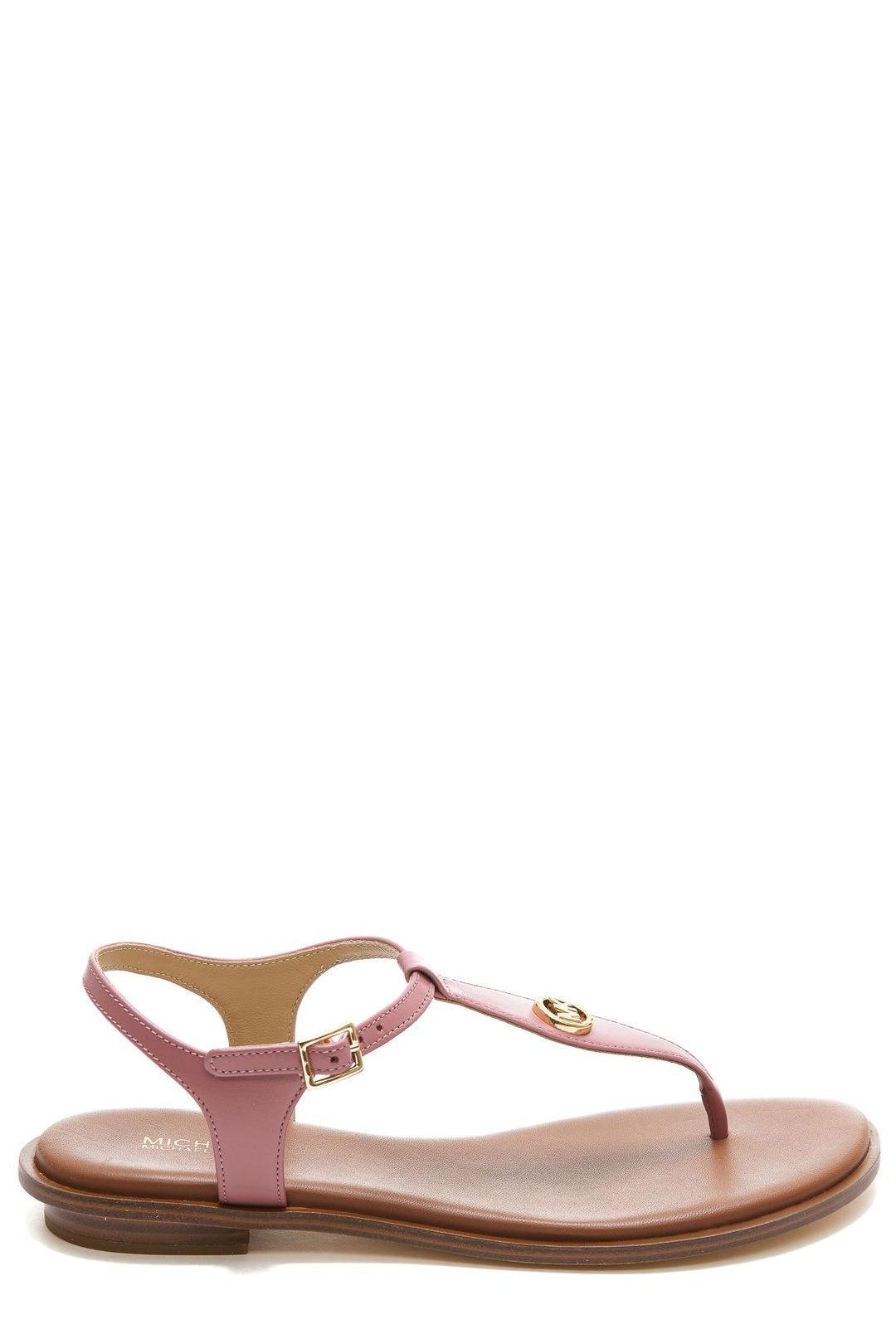 MICHAEL Michael Kors Mallory T-strap Sandals in Pink | Lyst