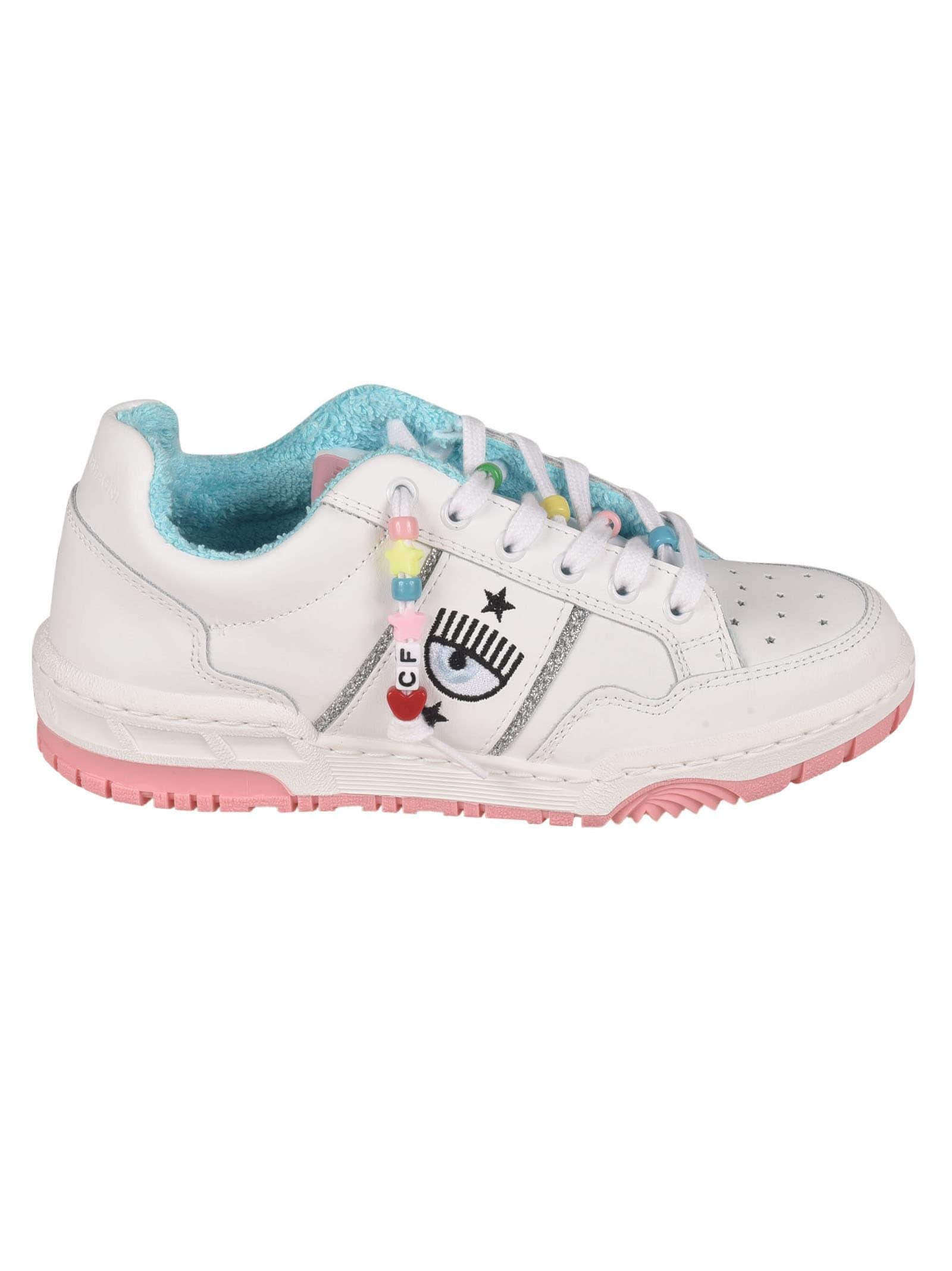 Sneakers Chiara Ferragni CF-1 CF2900 064 white - silver | FRMODA.com