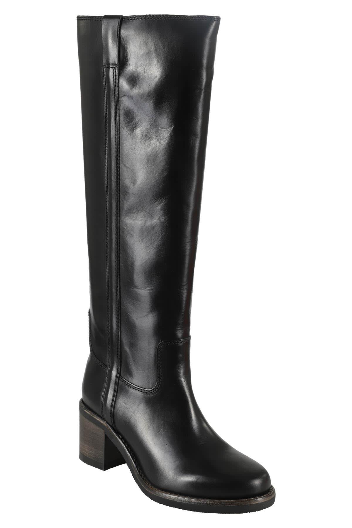 Seenia suede knee-high boots
