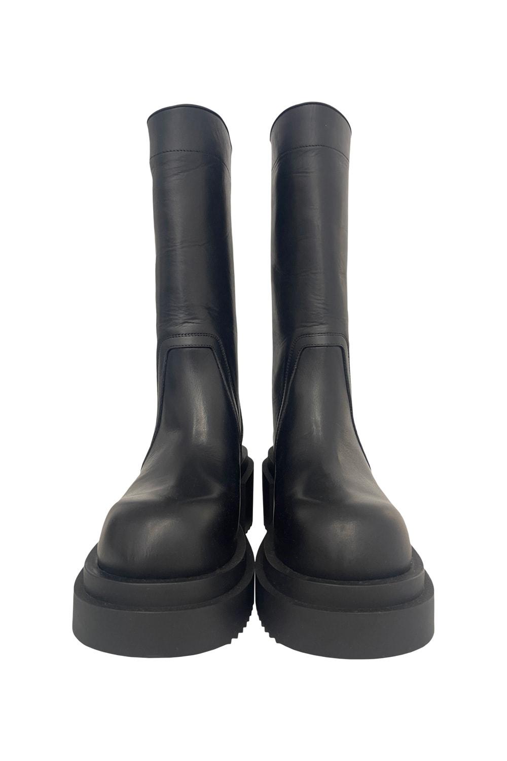 Rick Owens Calf Pull On Bogun Boots Shoes in Black | Lyst
